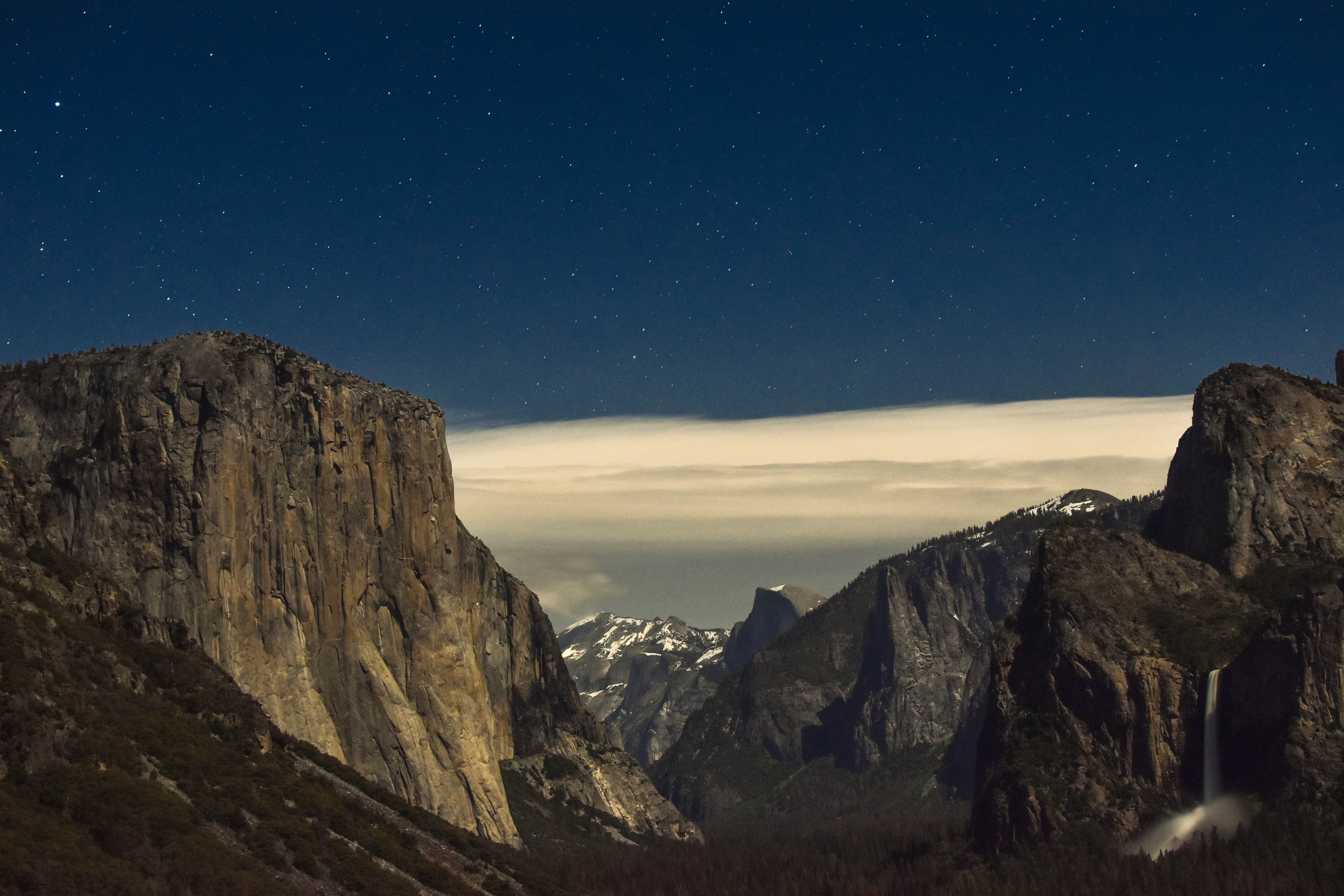 Wallpapers mountains landscape clouds on the desktop