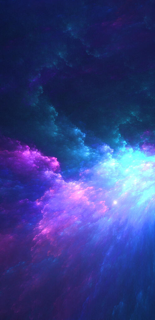 Обои космос Digital Universe фиолетовый на рабочий стол