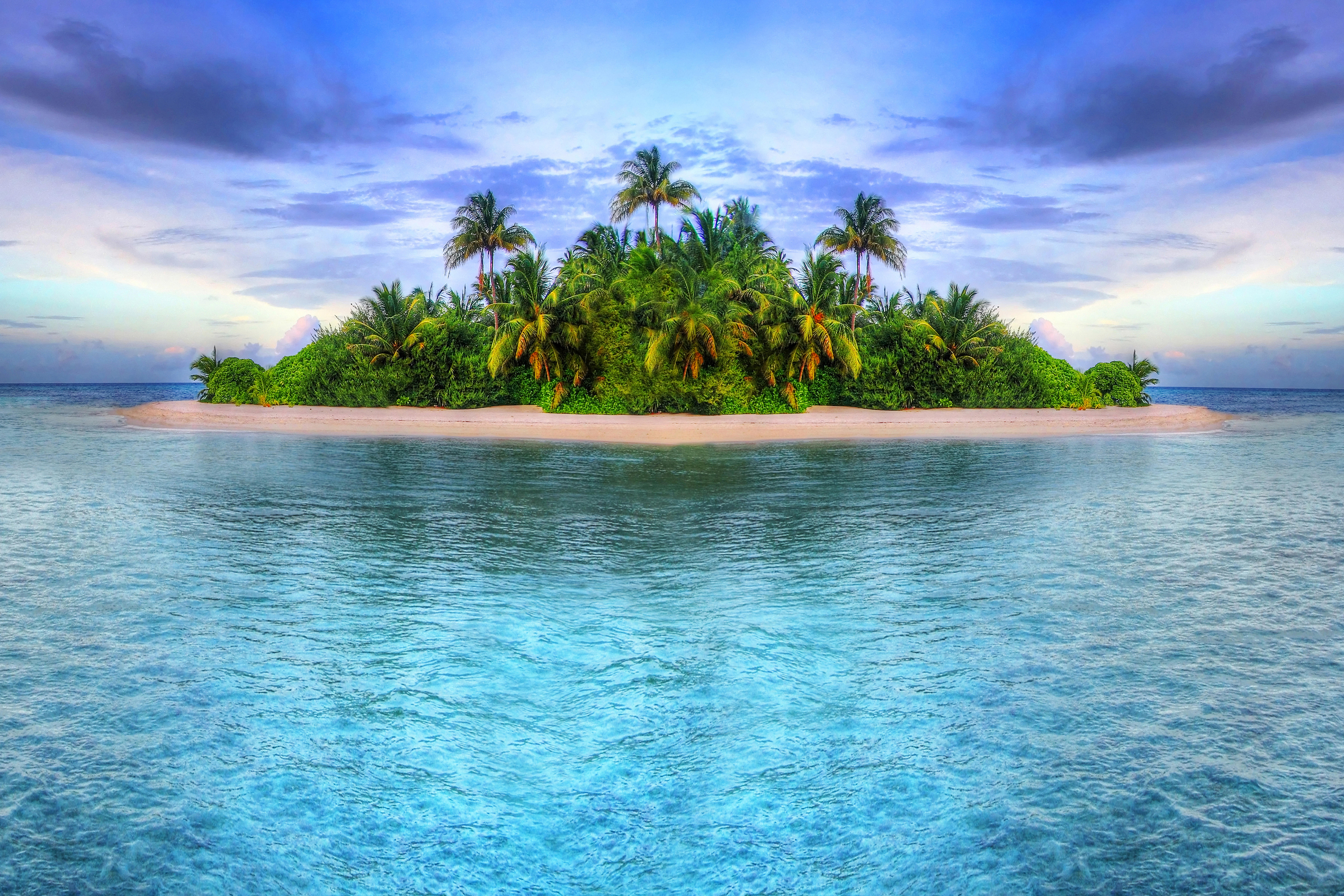 Wallpapers tropics beach landscape on the desktop