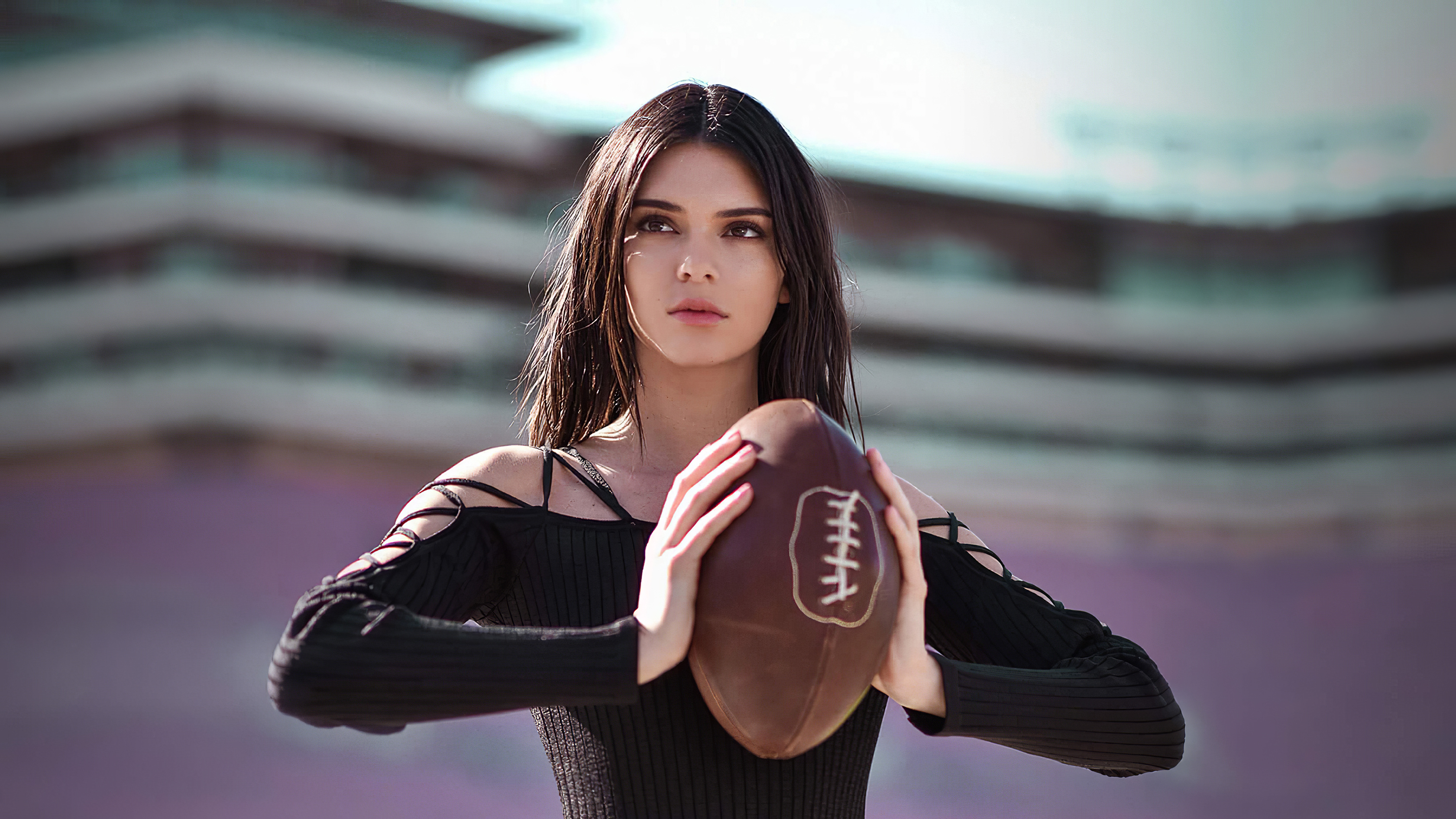 Wallpapers celebrity Kendall Jenner model on the desktop