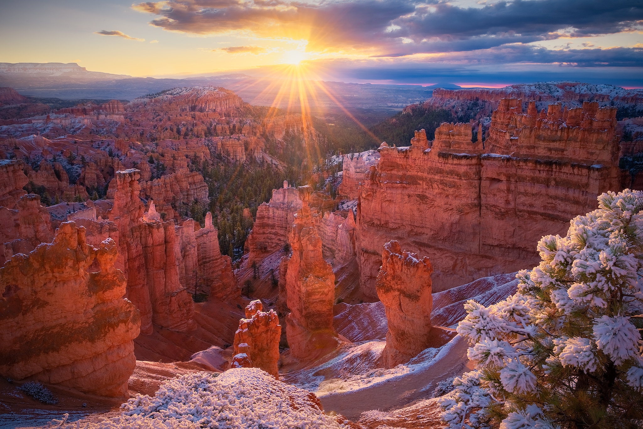 Wallpapers National Park Bryce Canyon Utah USA on the desktop