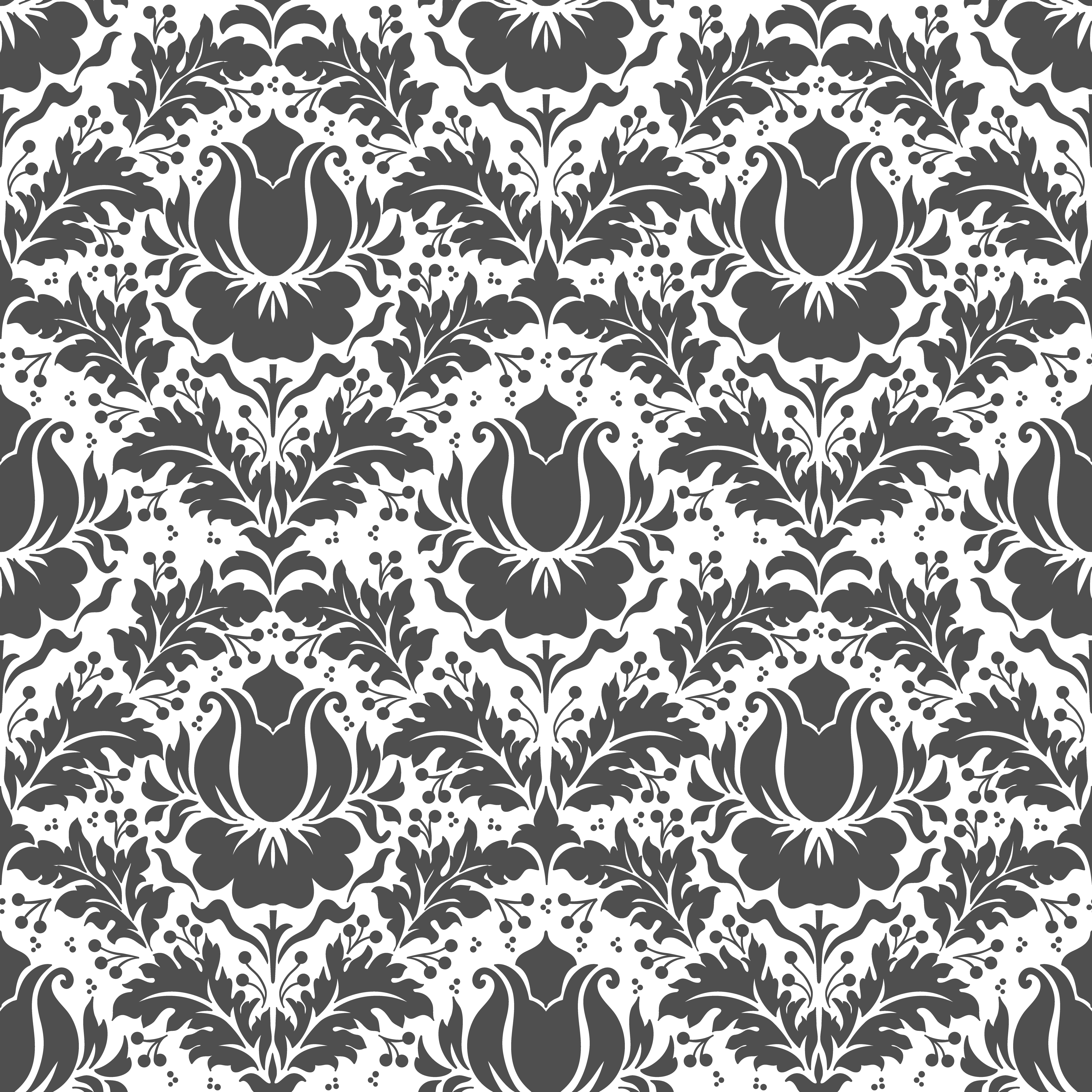 Wallpapers retro pattern flowers on the desktop