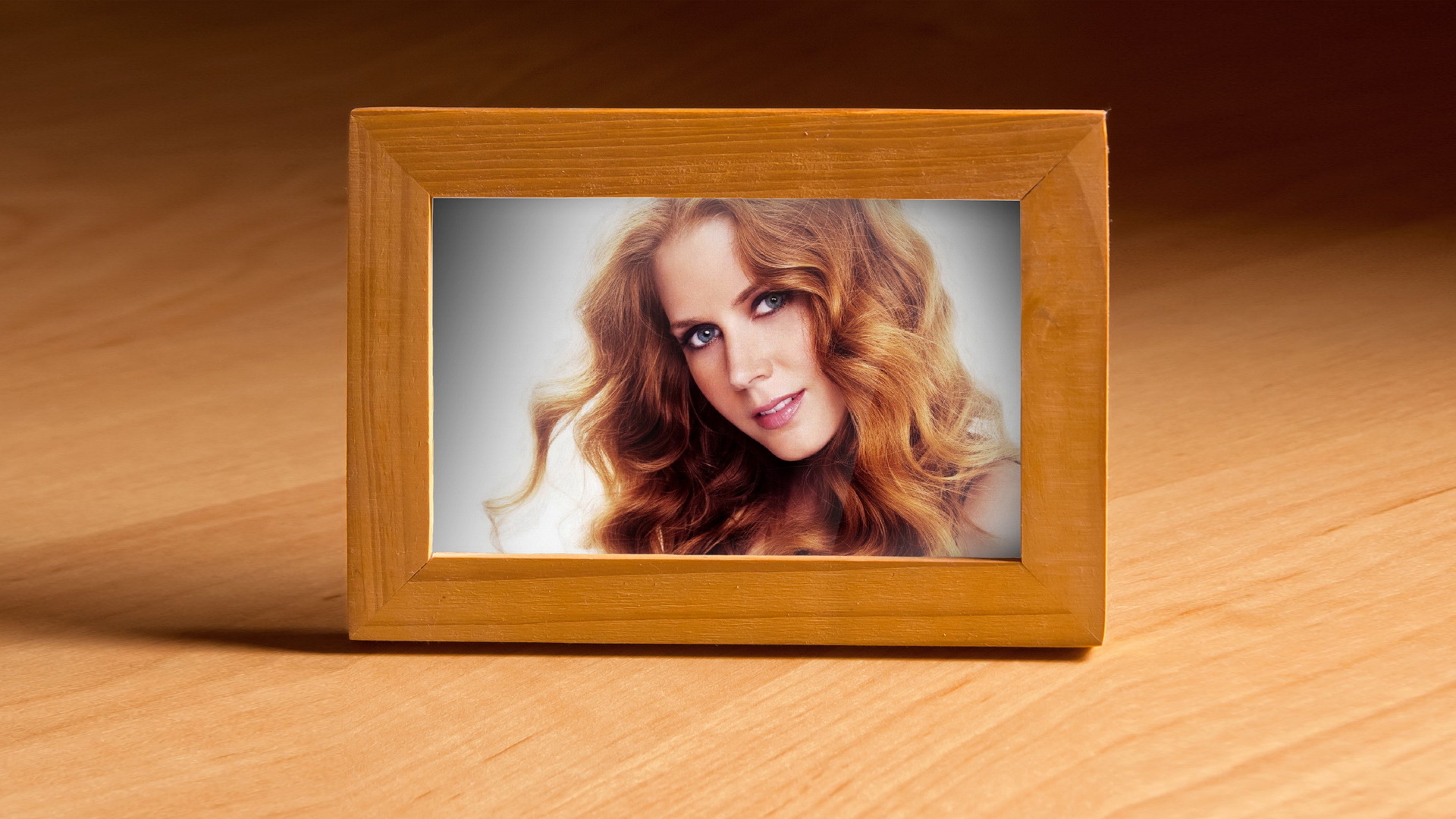 Free photo Portrait of Amy Adams frame