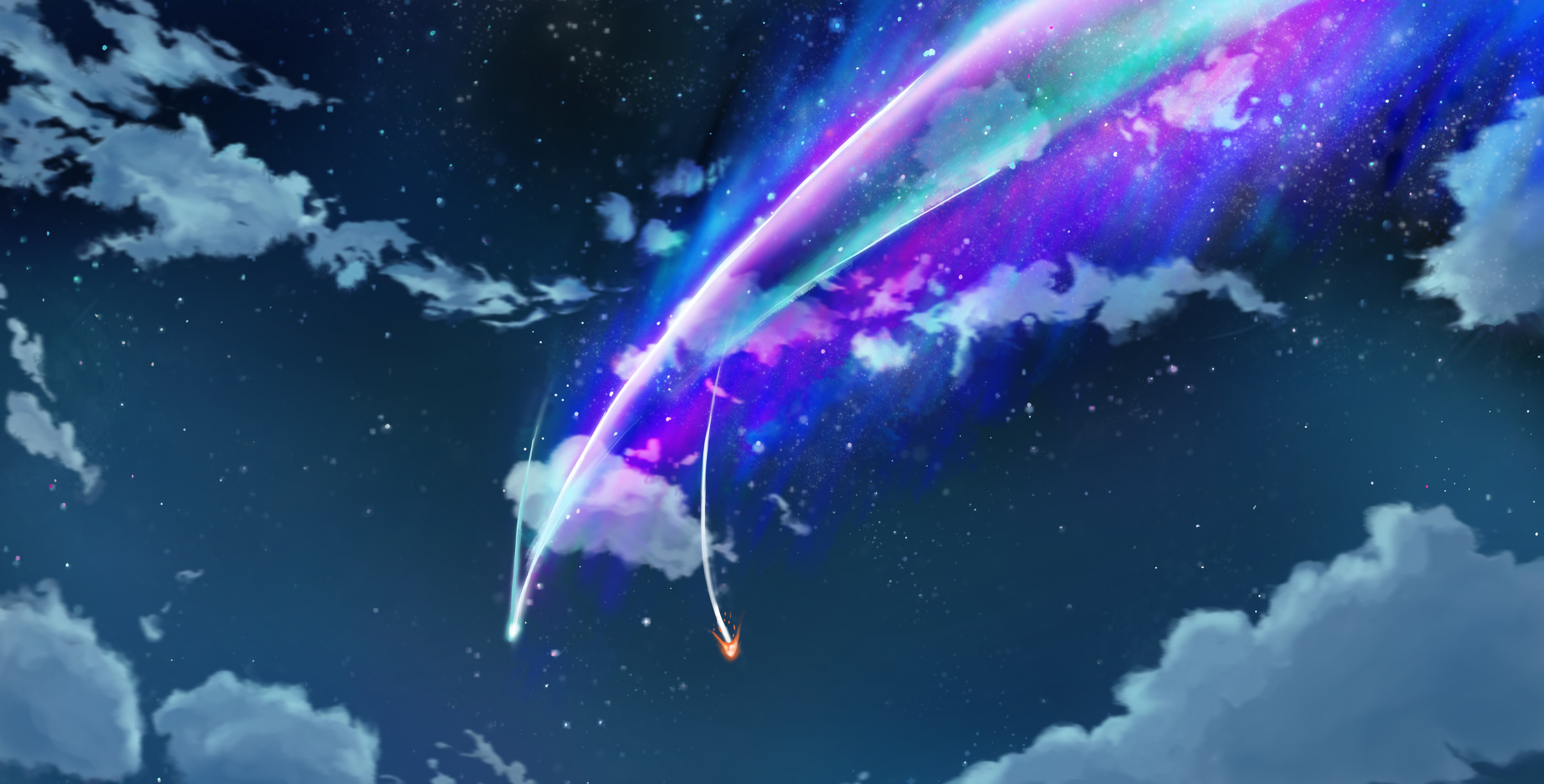 Wallpapers kimi no na wa nokia cloud on the desktop