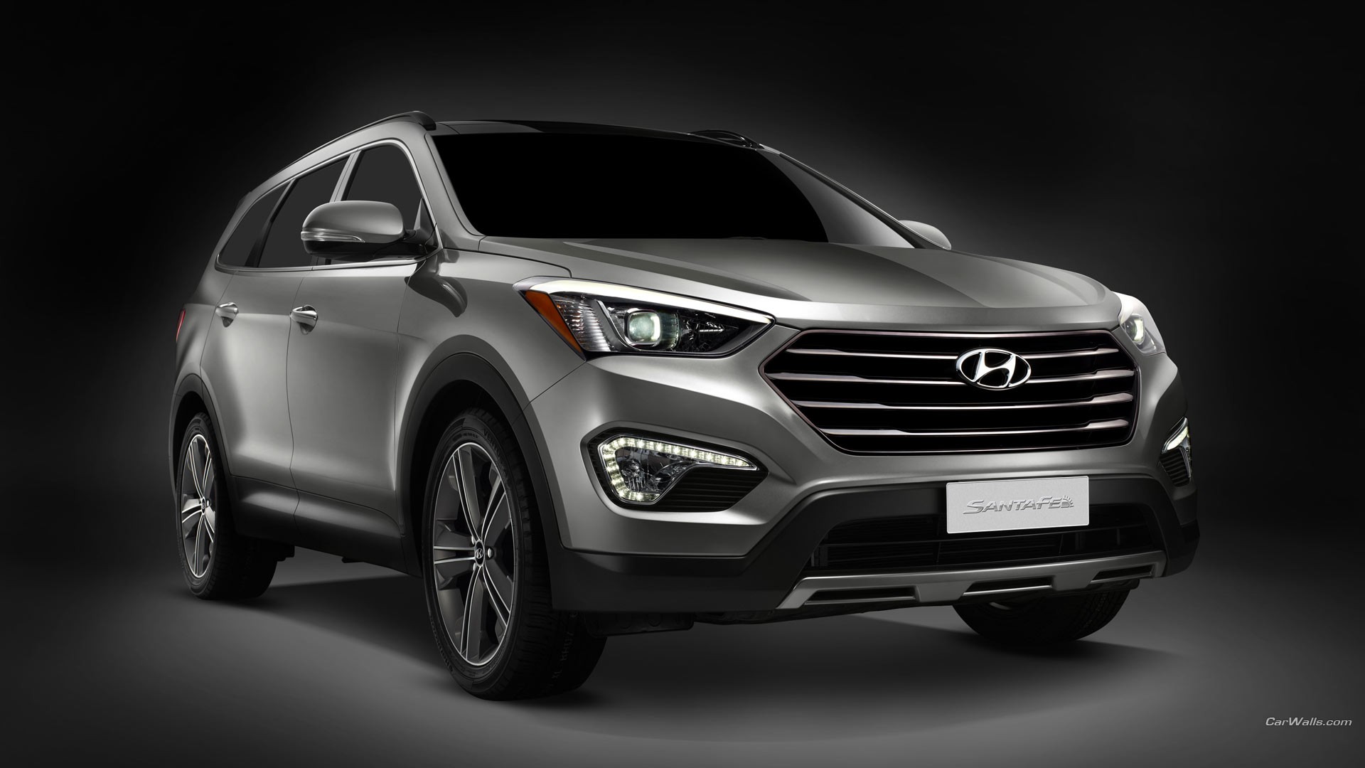 Обои автомобиль Hyundai Hyundai Santa Fe на рабочий стол