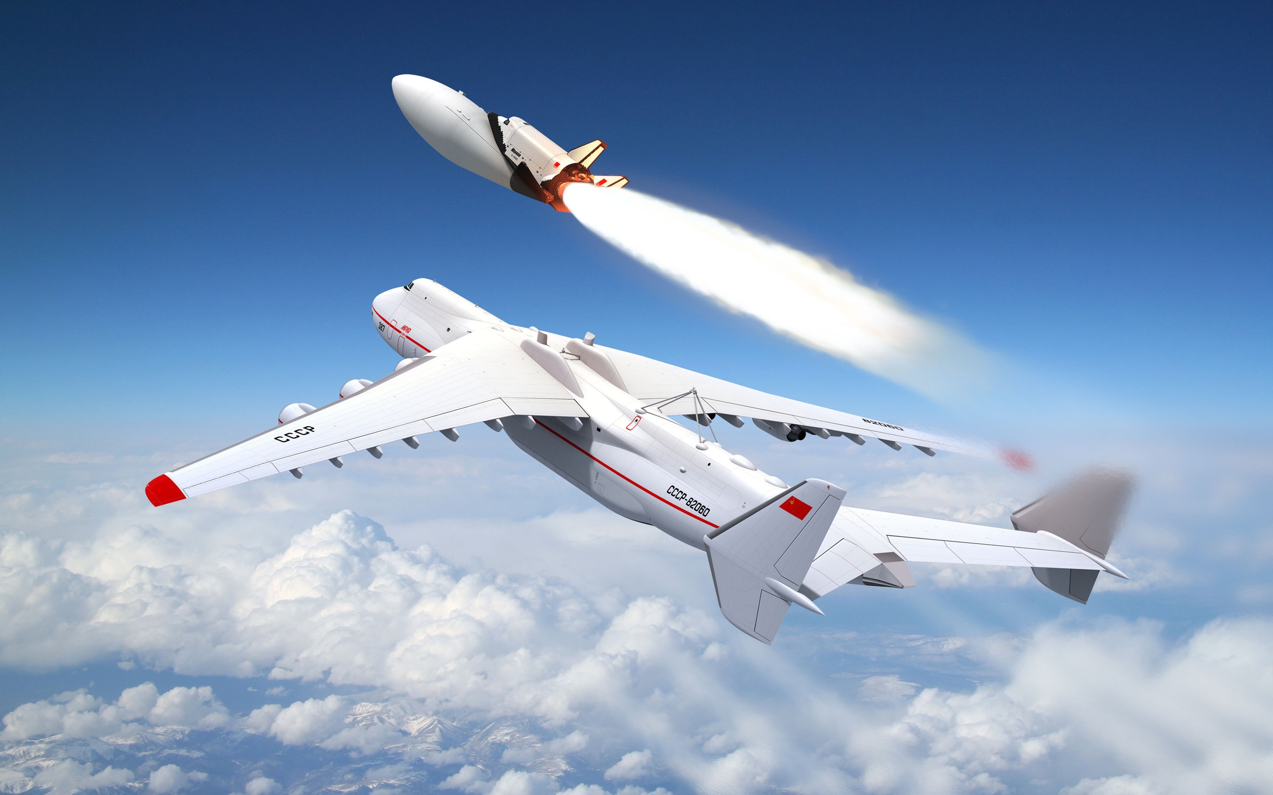 Wallpapers space sky vehicle on the desktop