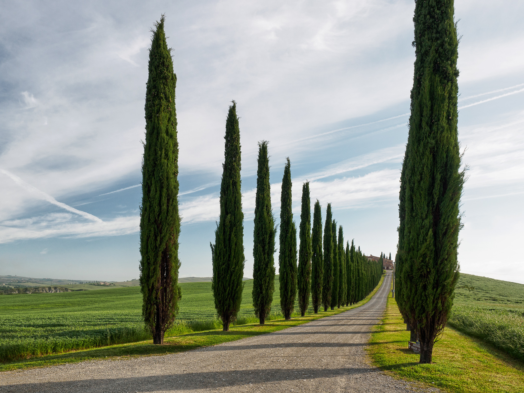 Wallpapers Italy dirt road gravel road on the desktop