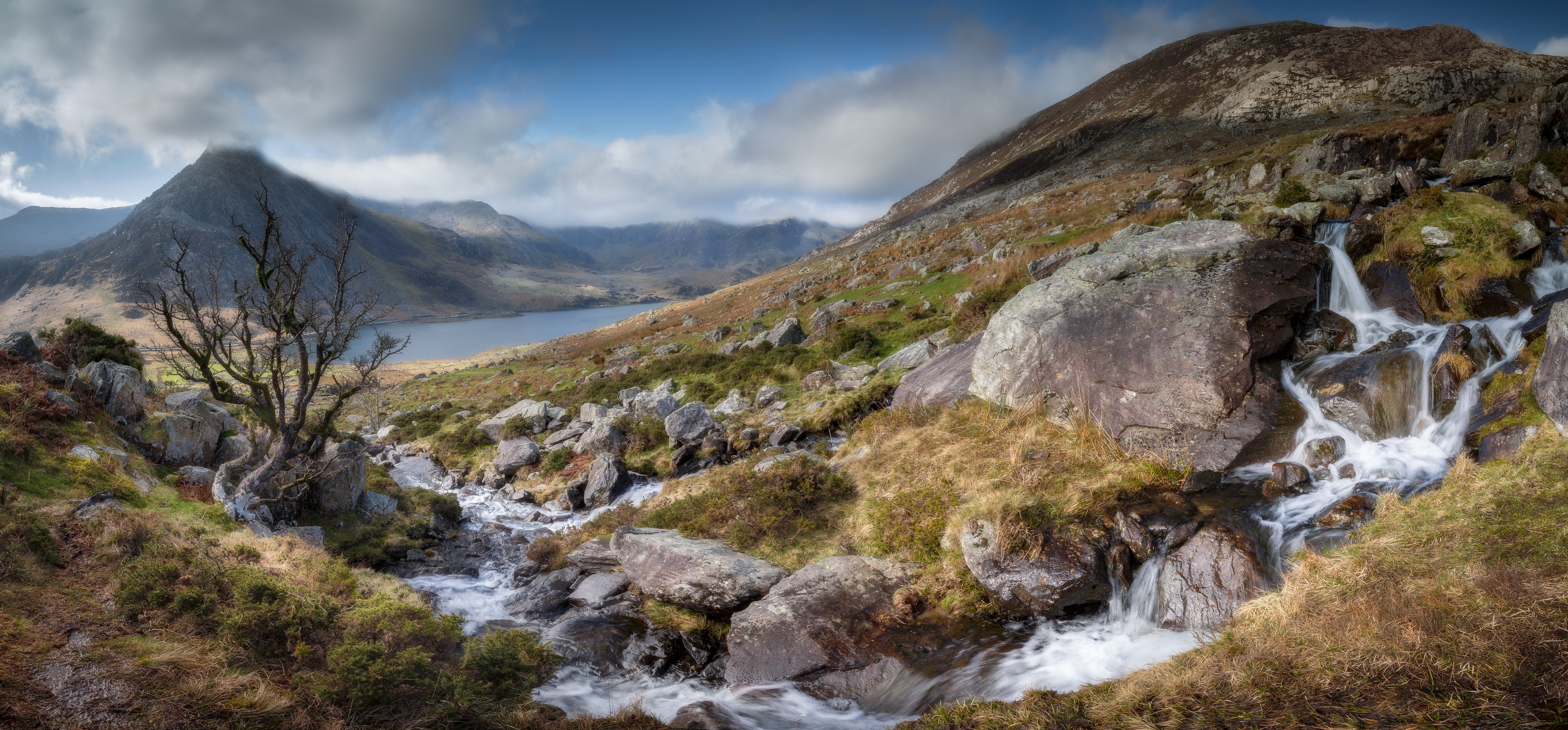 Wallpapers United Kingdom stones stream panoramic on the desktop