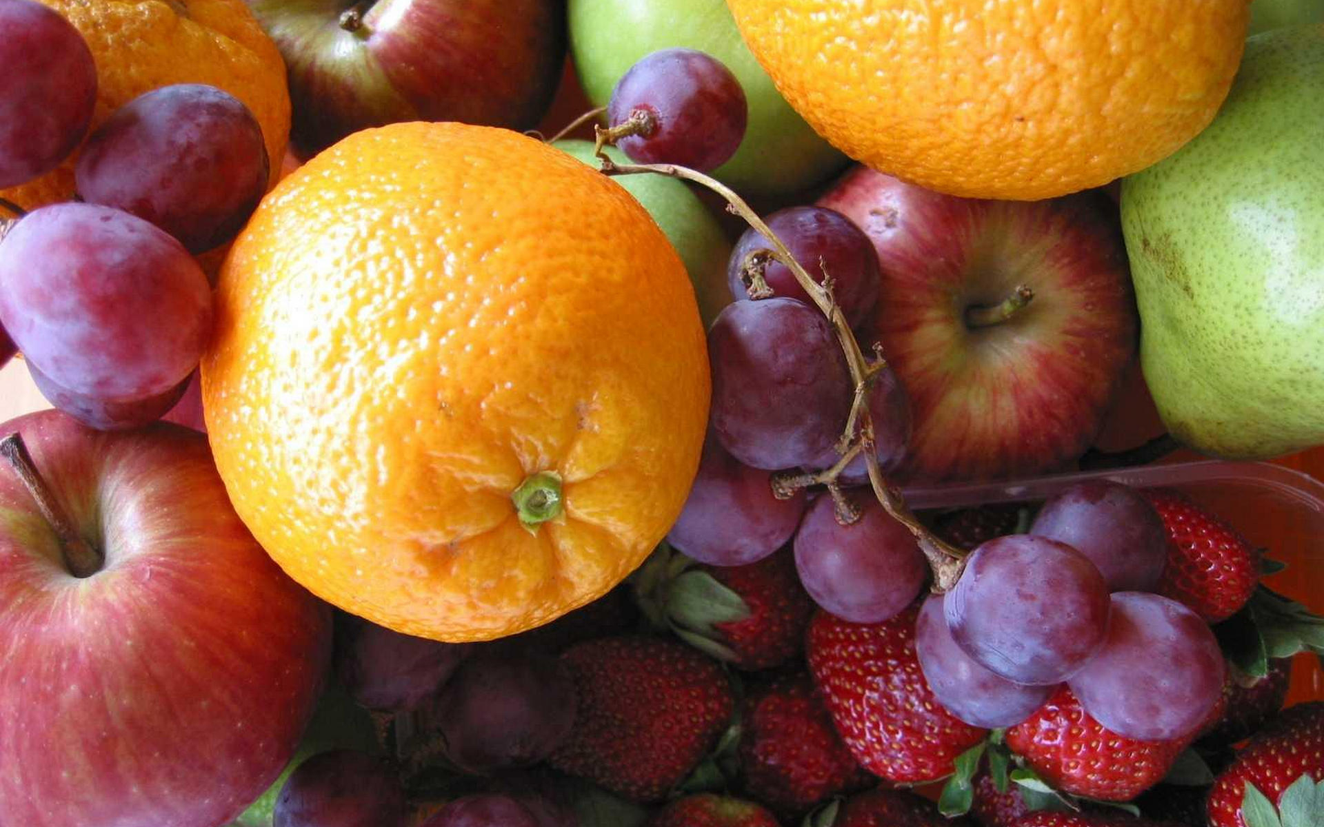 Wallpapers fruit berry oranges on the desktop