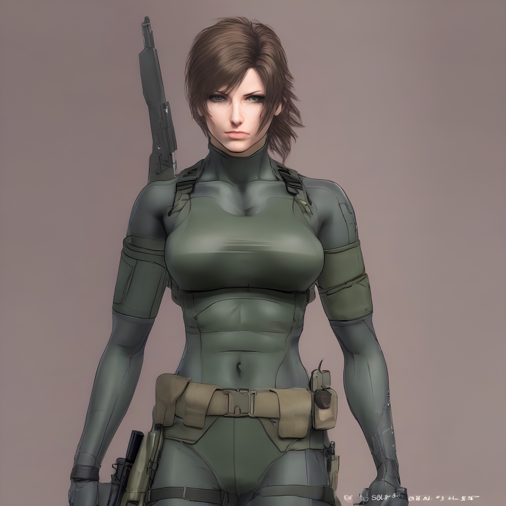 Бесплатное фото Quiet  MGS