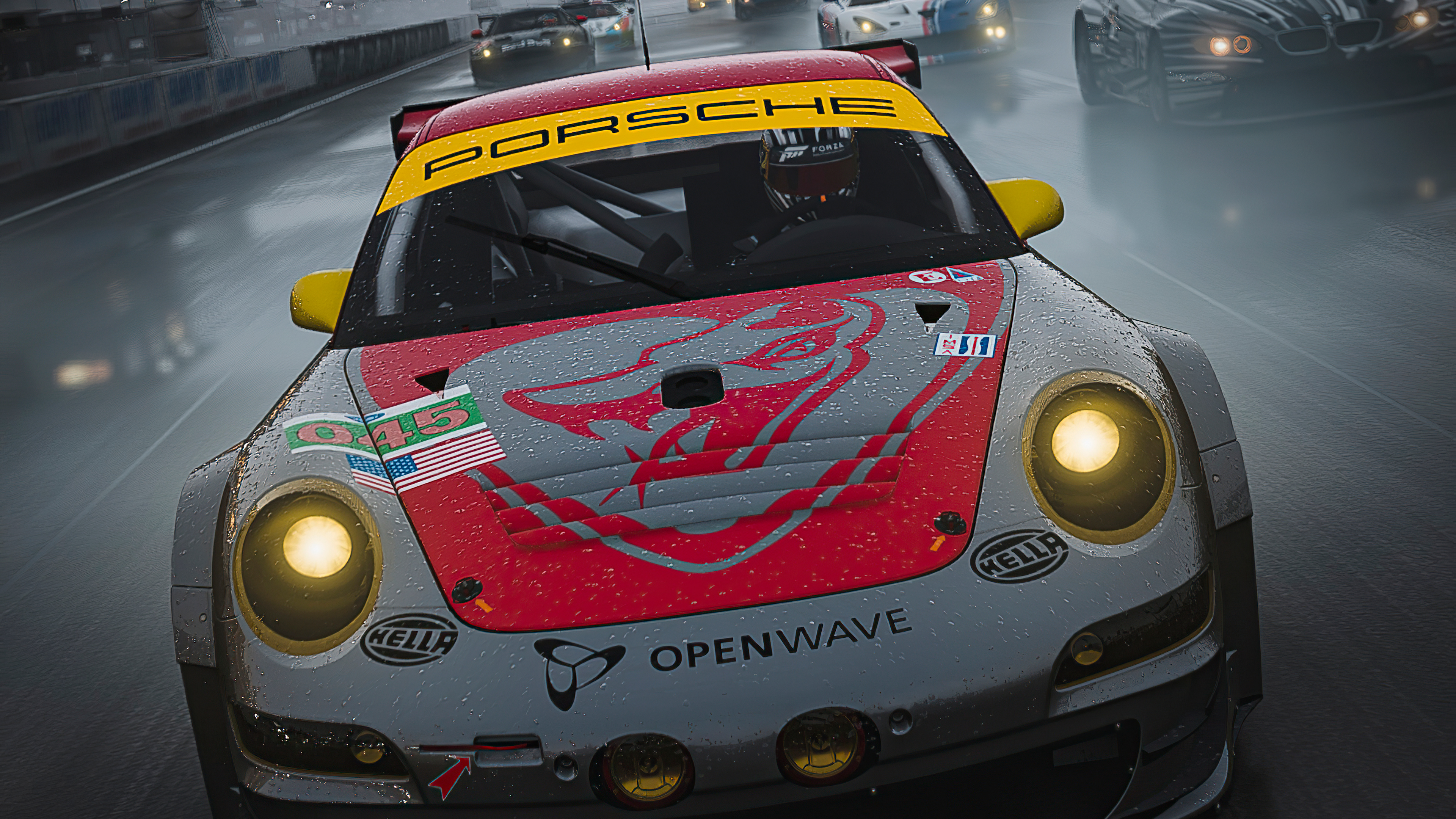 Бесплатное фото Forza Horizon 4 2020 года Porsche 911