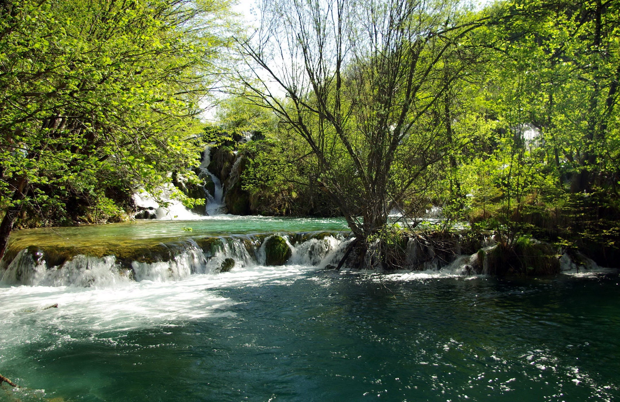 Wallpapers Croatia river falls on the desktop