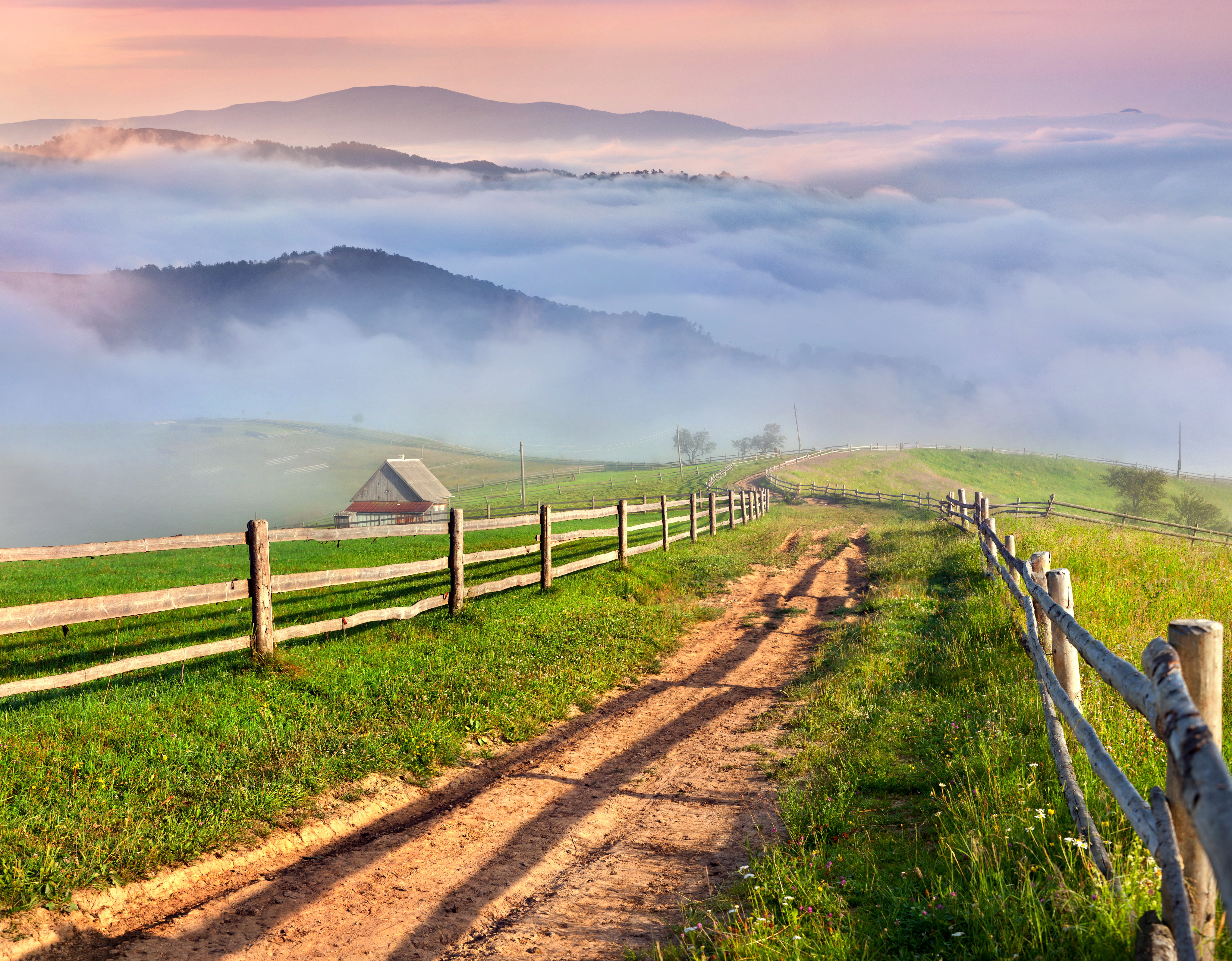 Free photo Country road