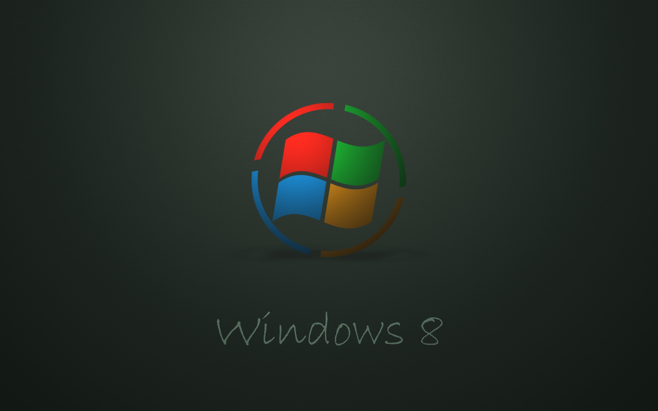 Бесплатное фото Логотип Windows 8
