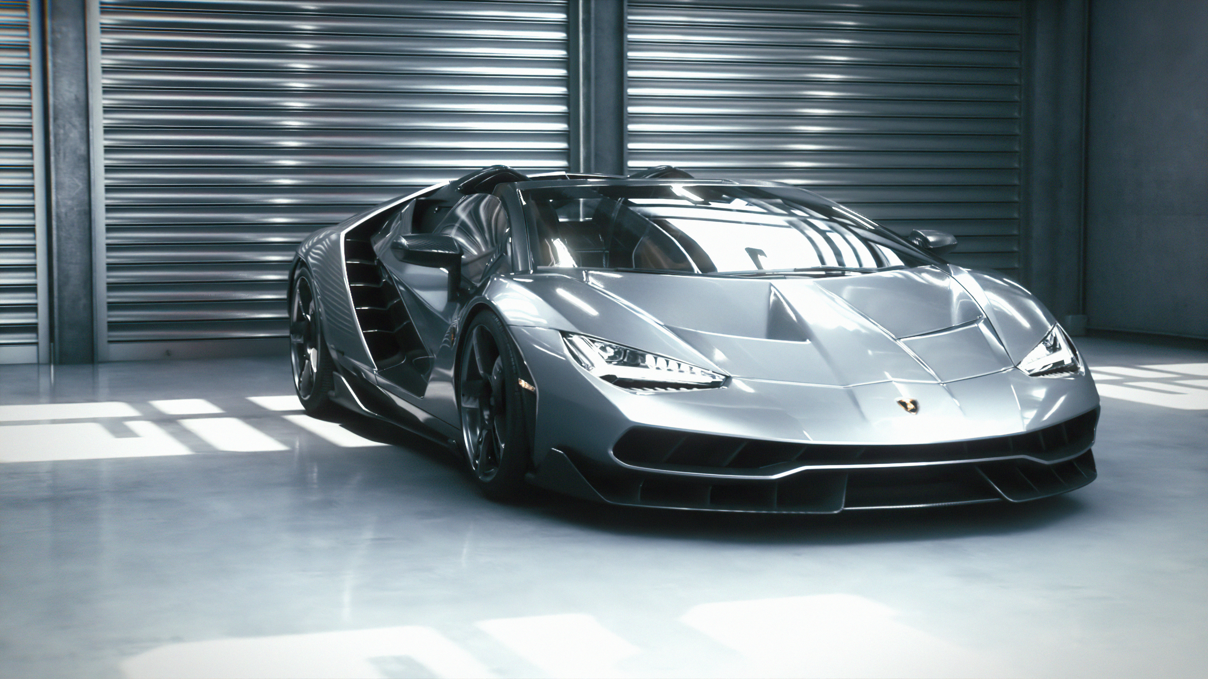 Free photo Lamborghini Centenario indoors.