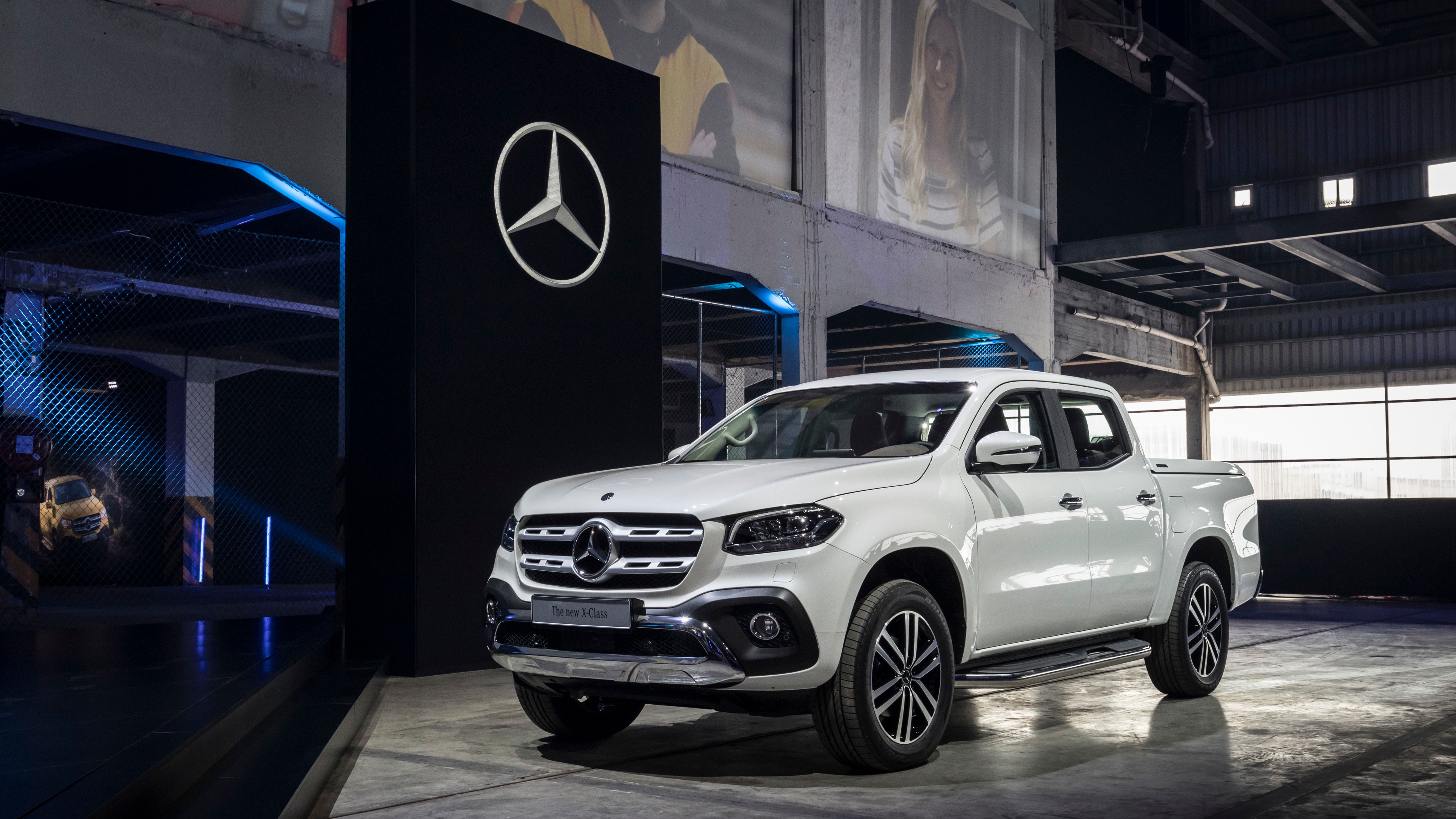 Обои Mercedes-Benz X-Klasse пикап новый на рабочий стол