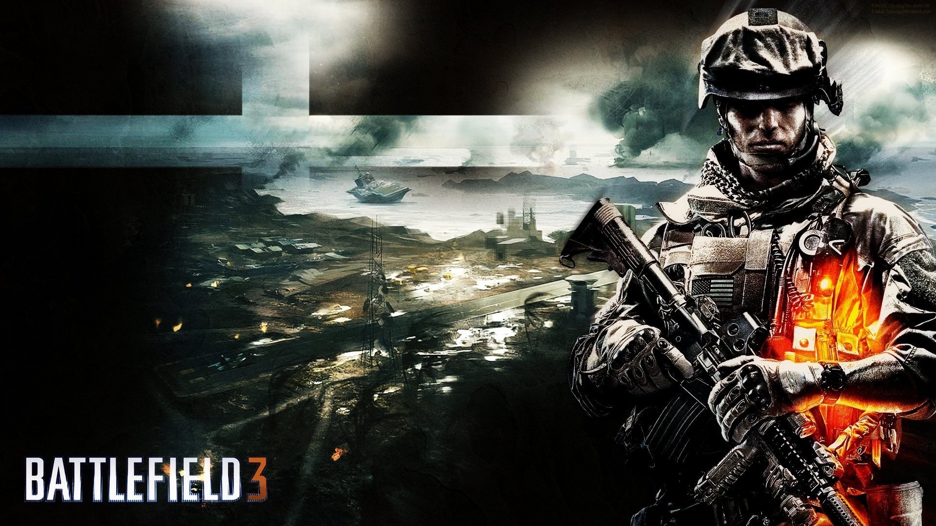 Обои видеоигры солдат Battlefield 3 на рабочий стол