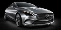 Mercedes Style coupe на черном фоне