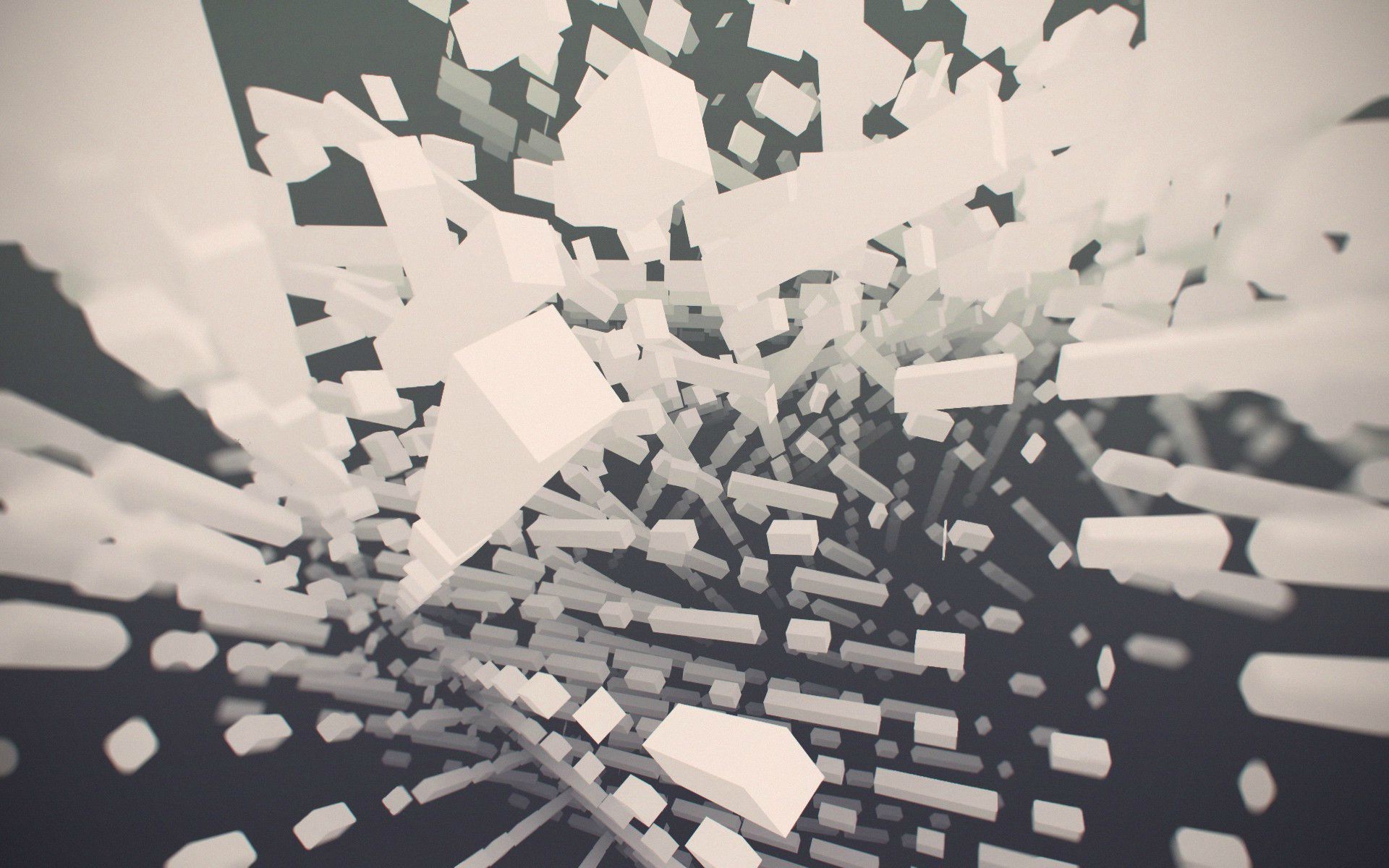 桌面上的壁纸数字艺术 单铬 抽象的