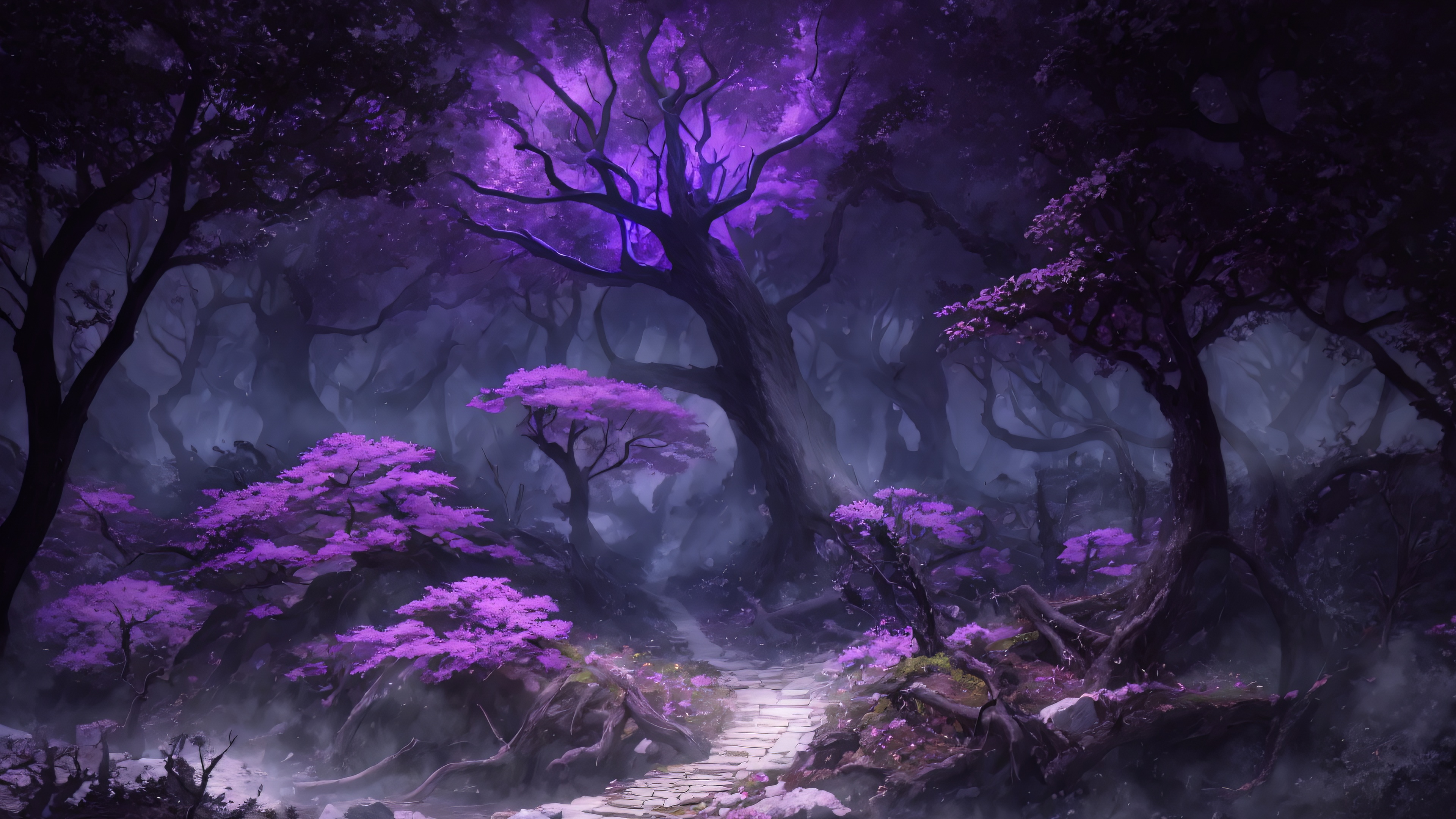 Путь через темный лес