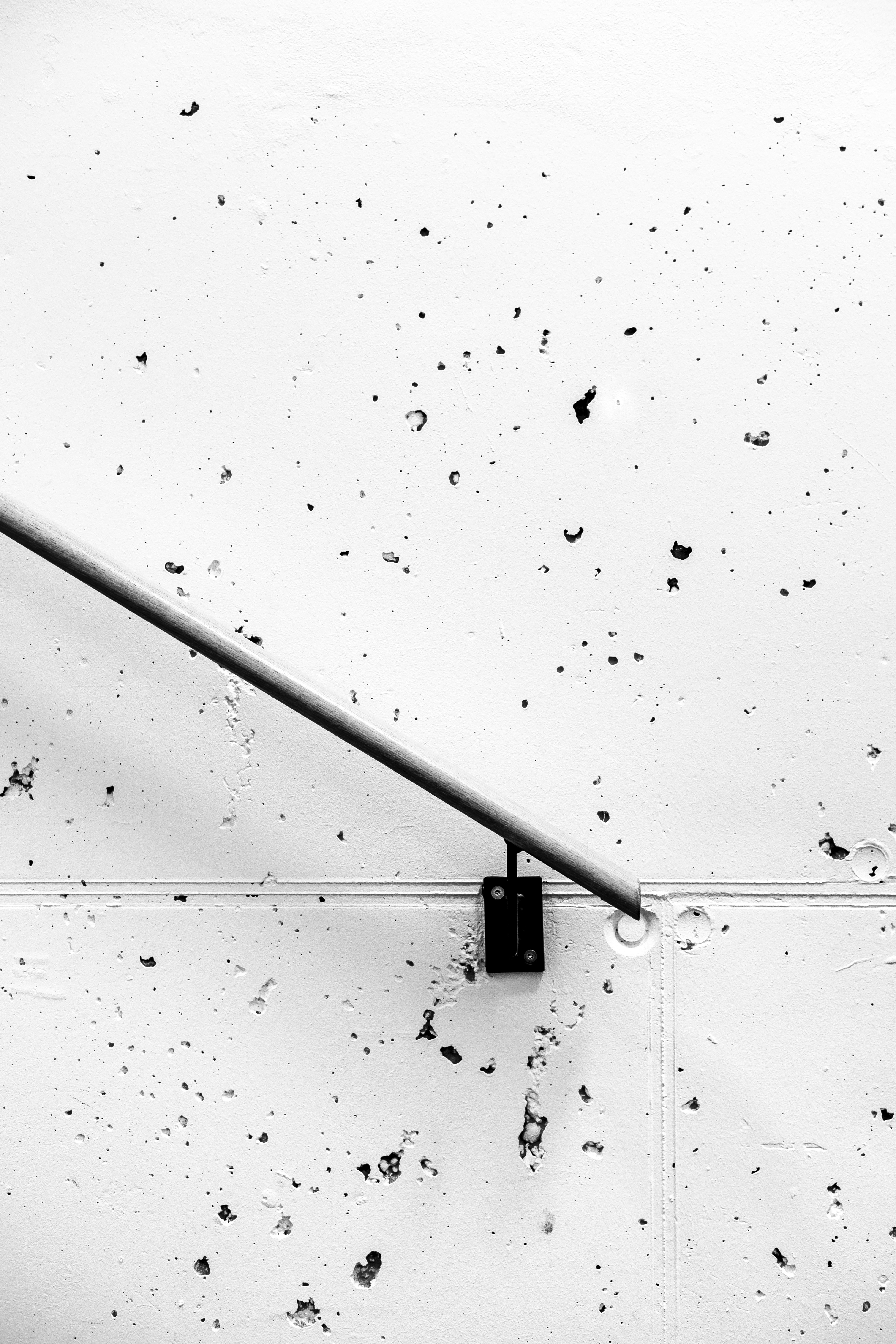 桌面上的壁纸机翼 黑白 理