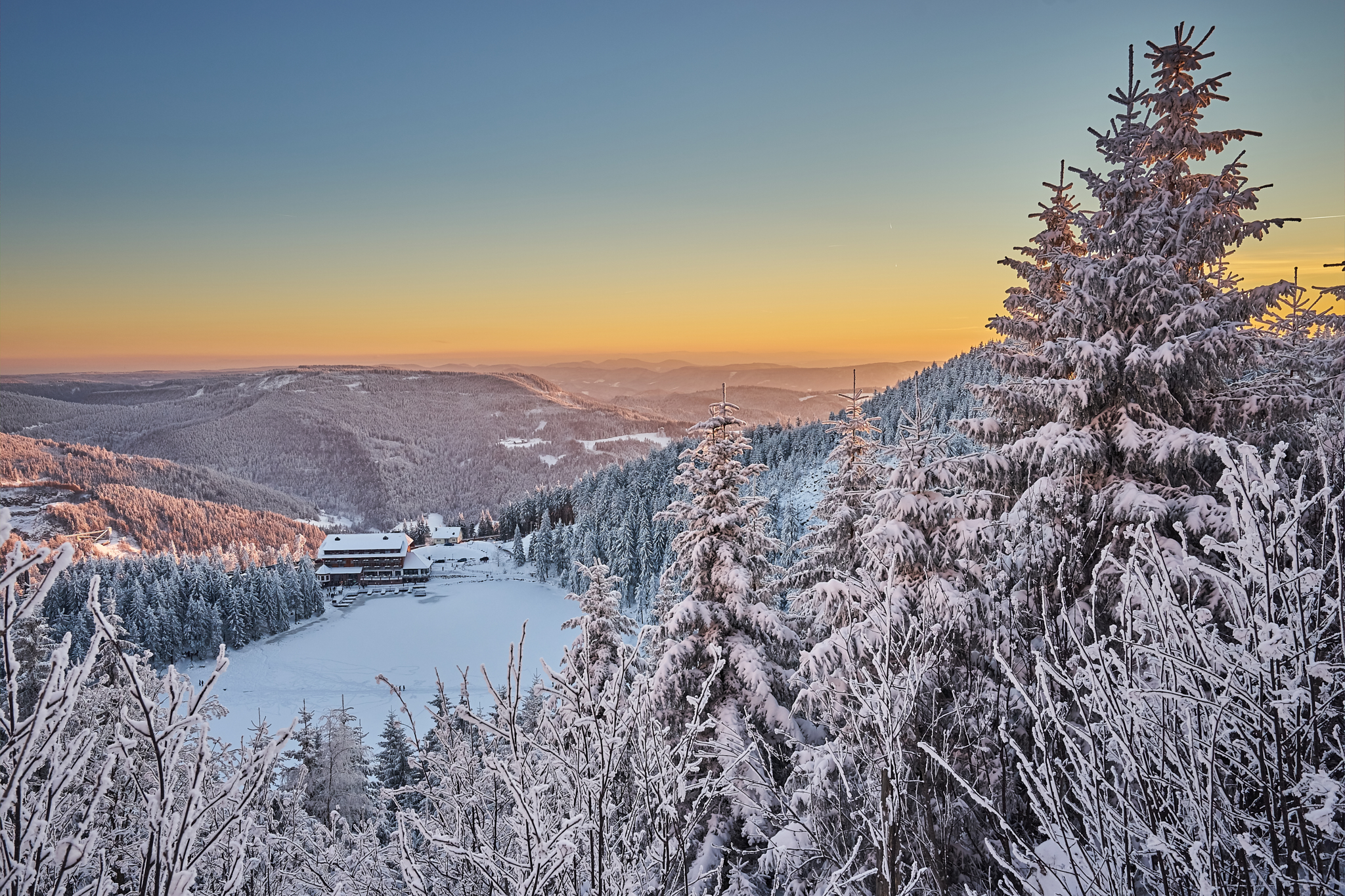 Wallpapers Hornisgrinde mountain Black Forest Germany on the desktop