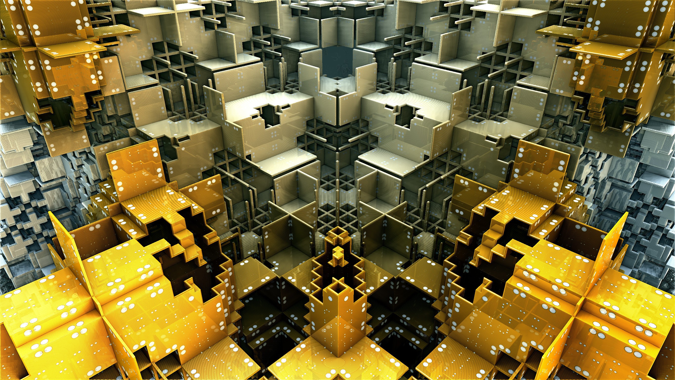 Обои цифровое искусство абстракция визуализации на рабочий стол