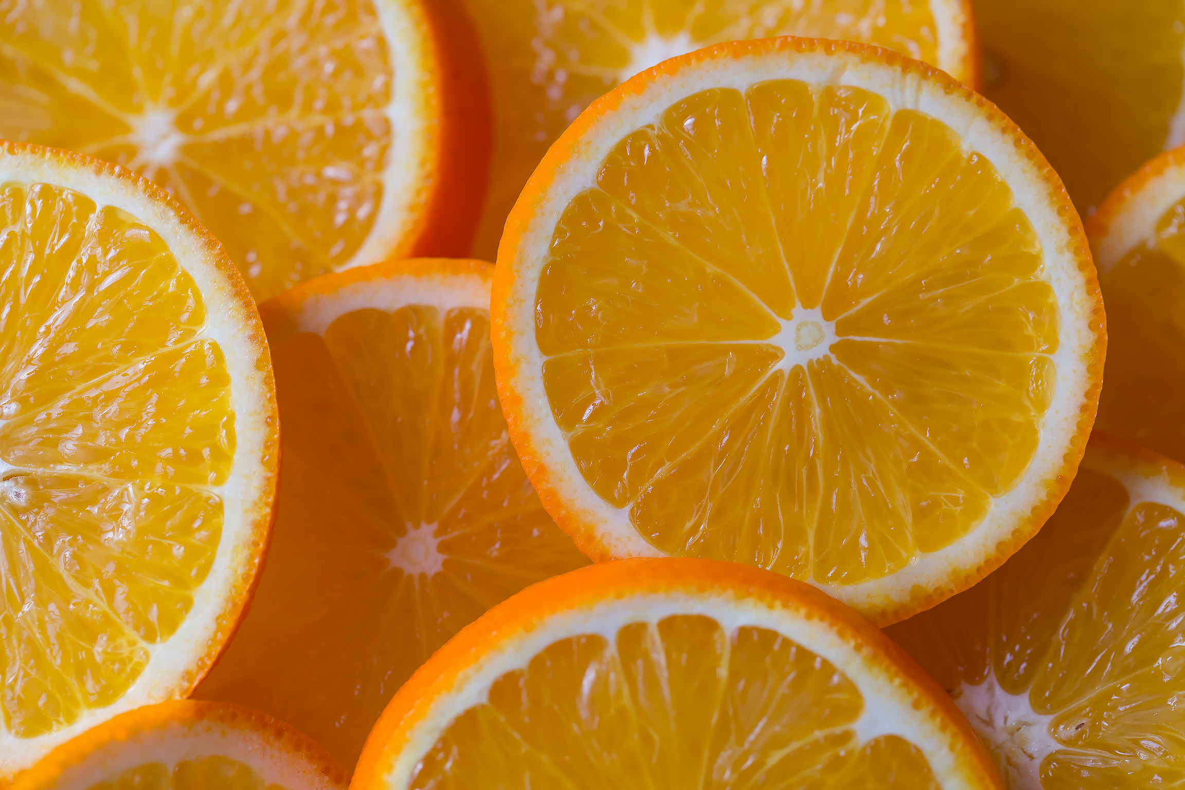 Free photo Orange Sliced