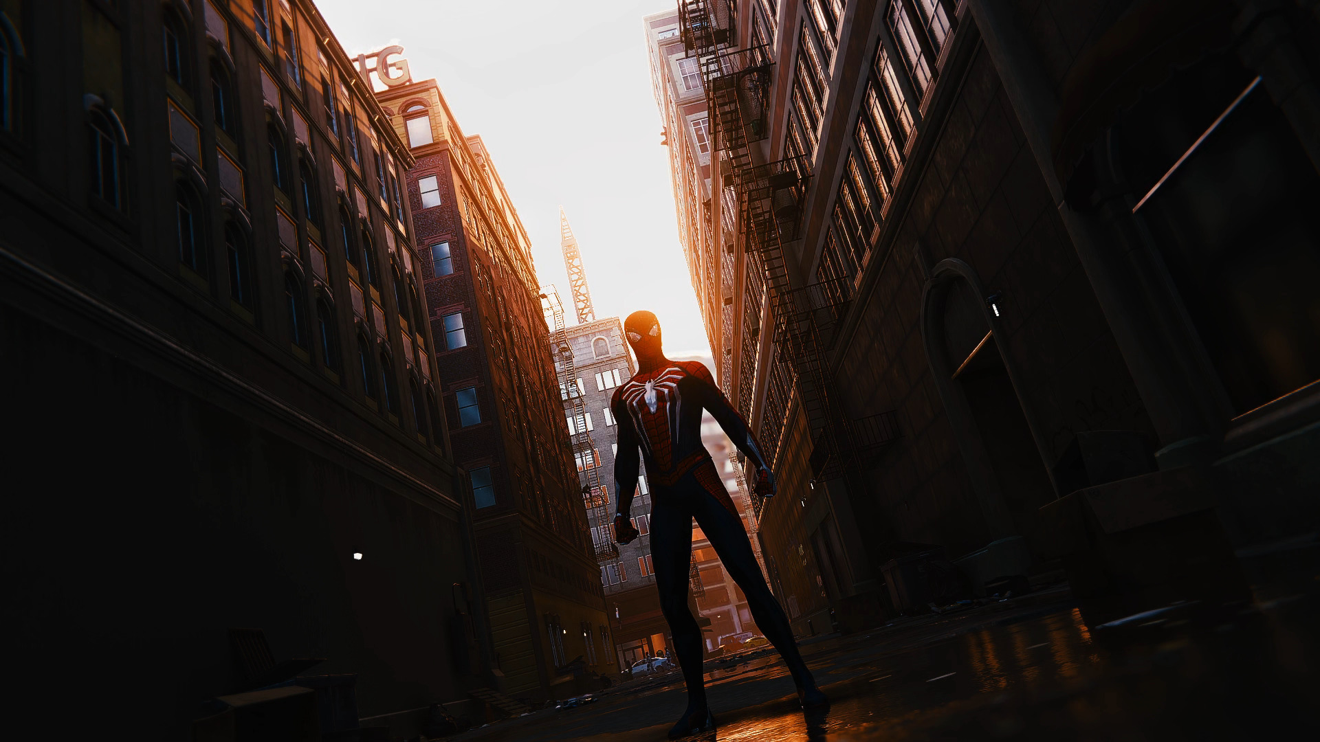 Wallpapers Spider Man marvel spider man city on the desktop