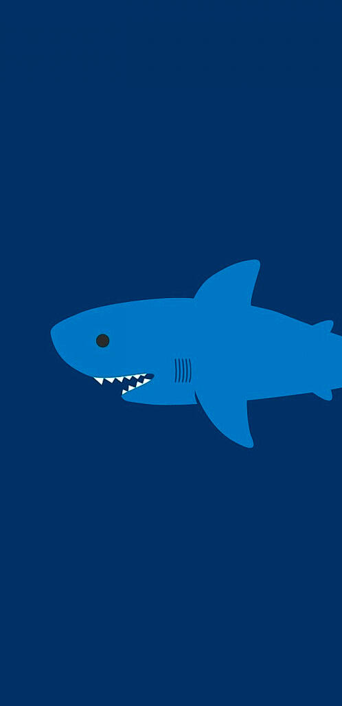 Бесплатное фото Рисунок акулы