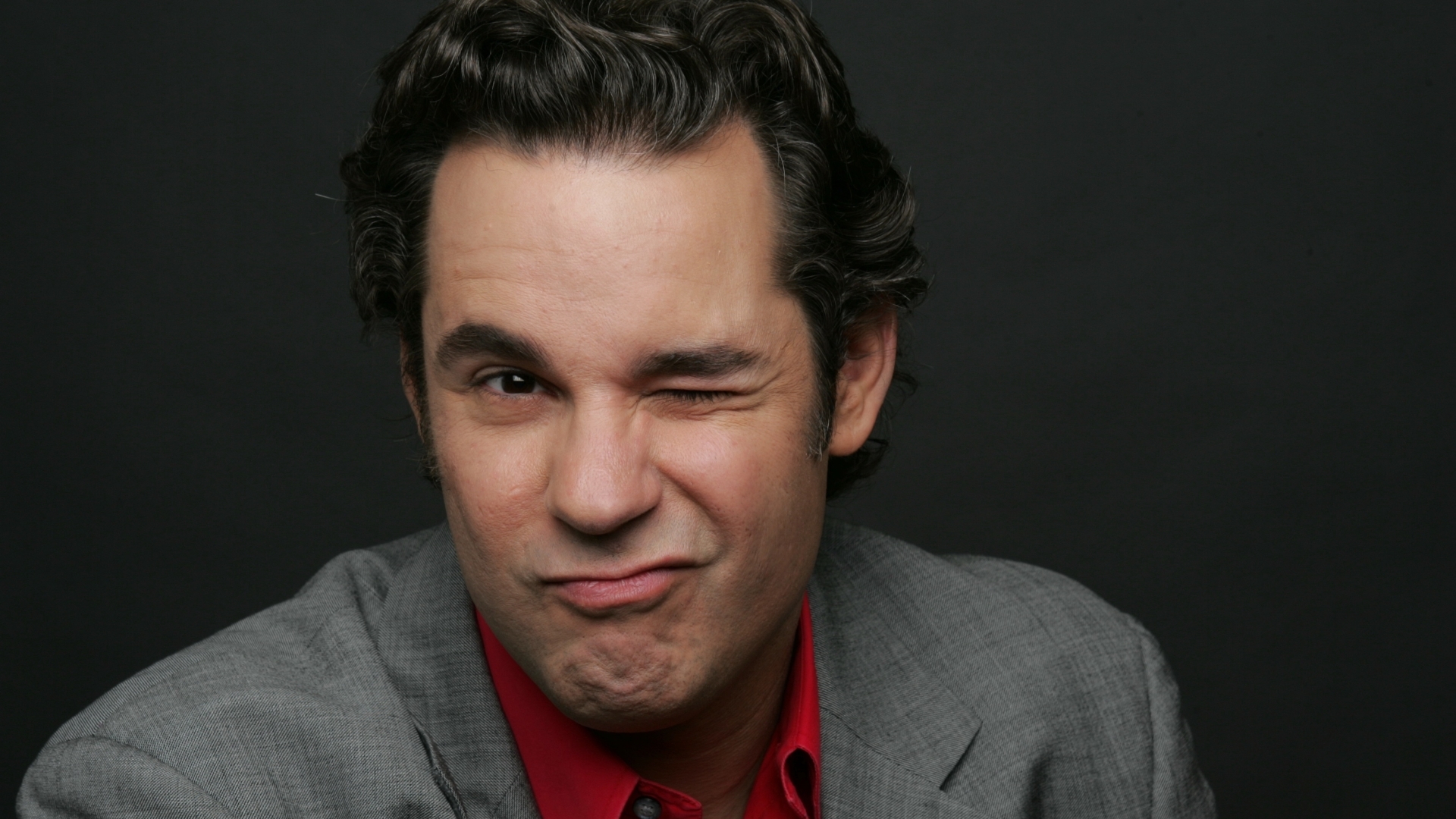 Wallpapers face suit jacket on the desktop