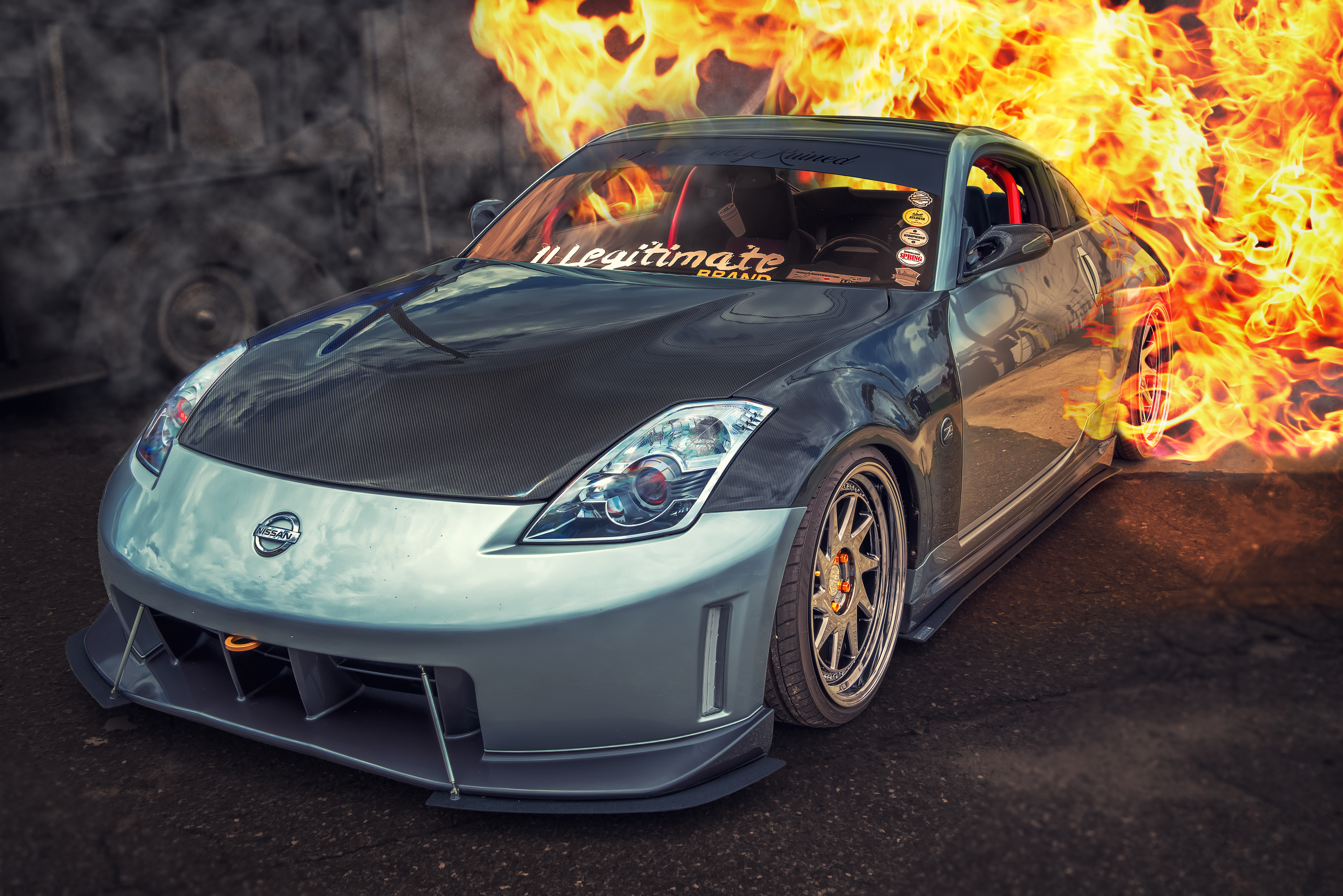 Wallpapers 2008 Nissan 350Z 350Z 6 cylinder on the desktop