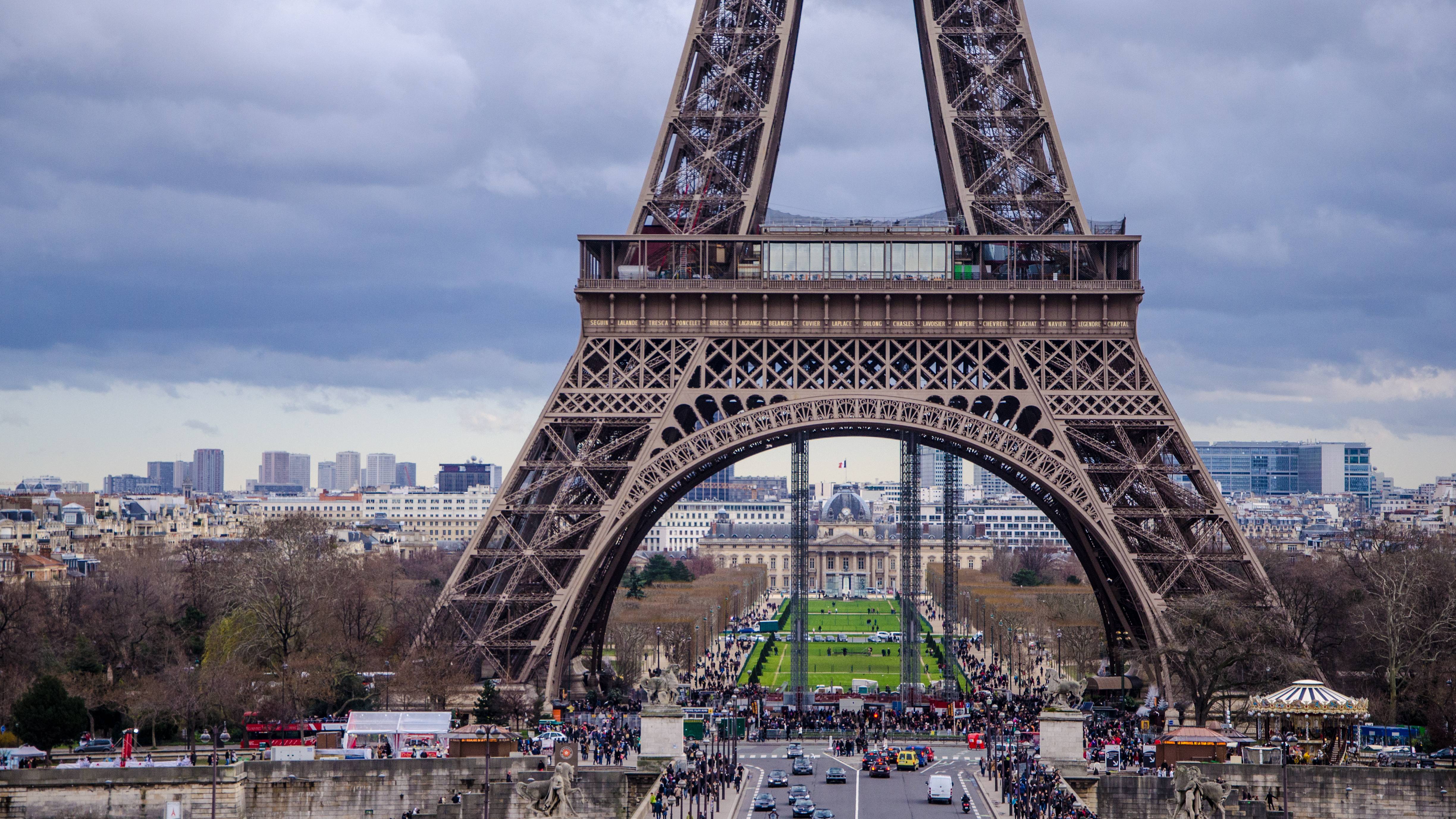 Wallpapers Eiffel Tower day Paris on the desktop