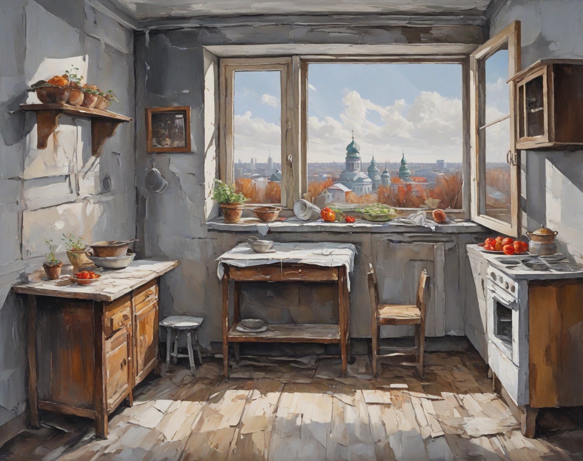 Кухня ретро