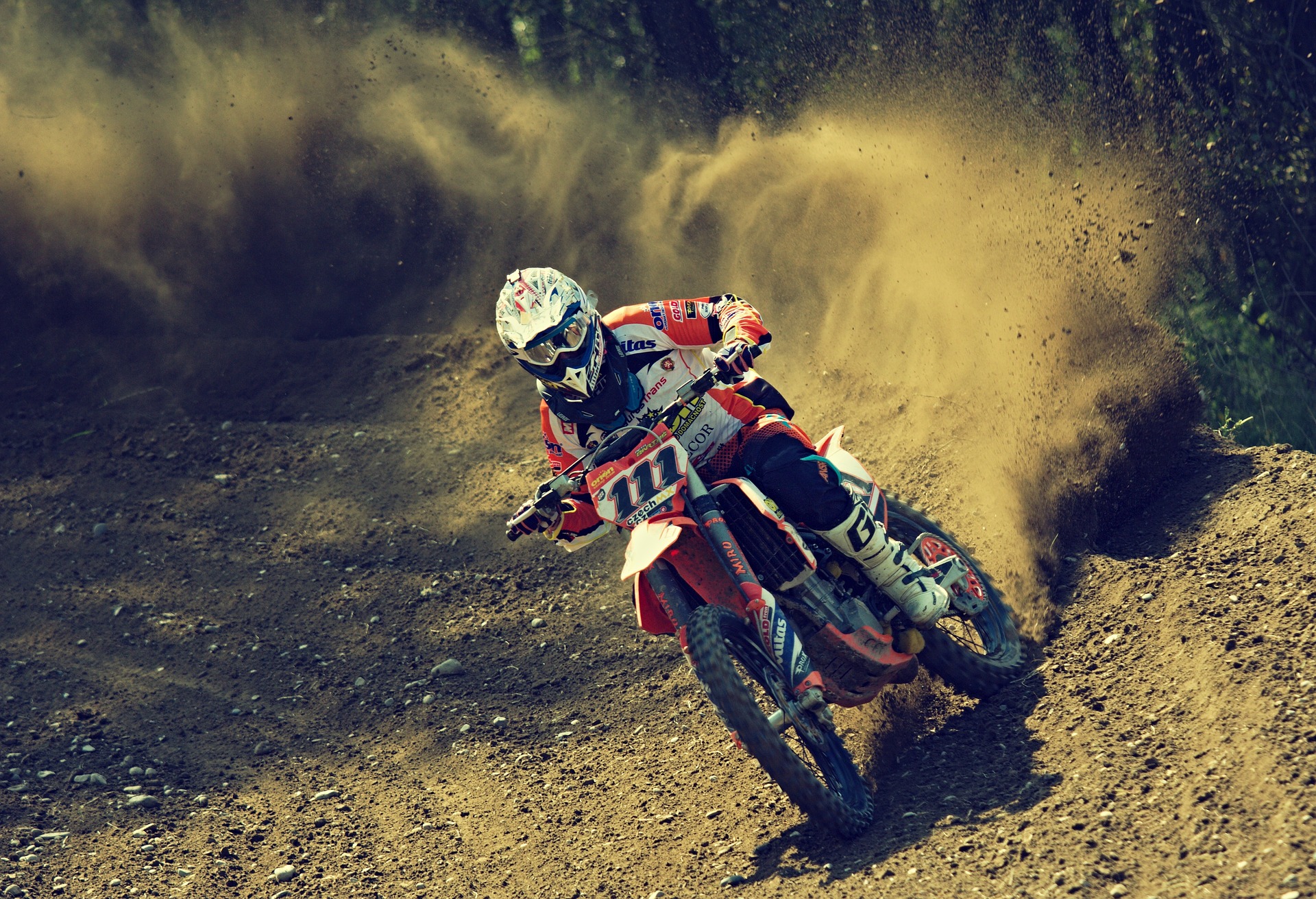 Free photo Off-road motocross