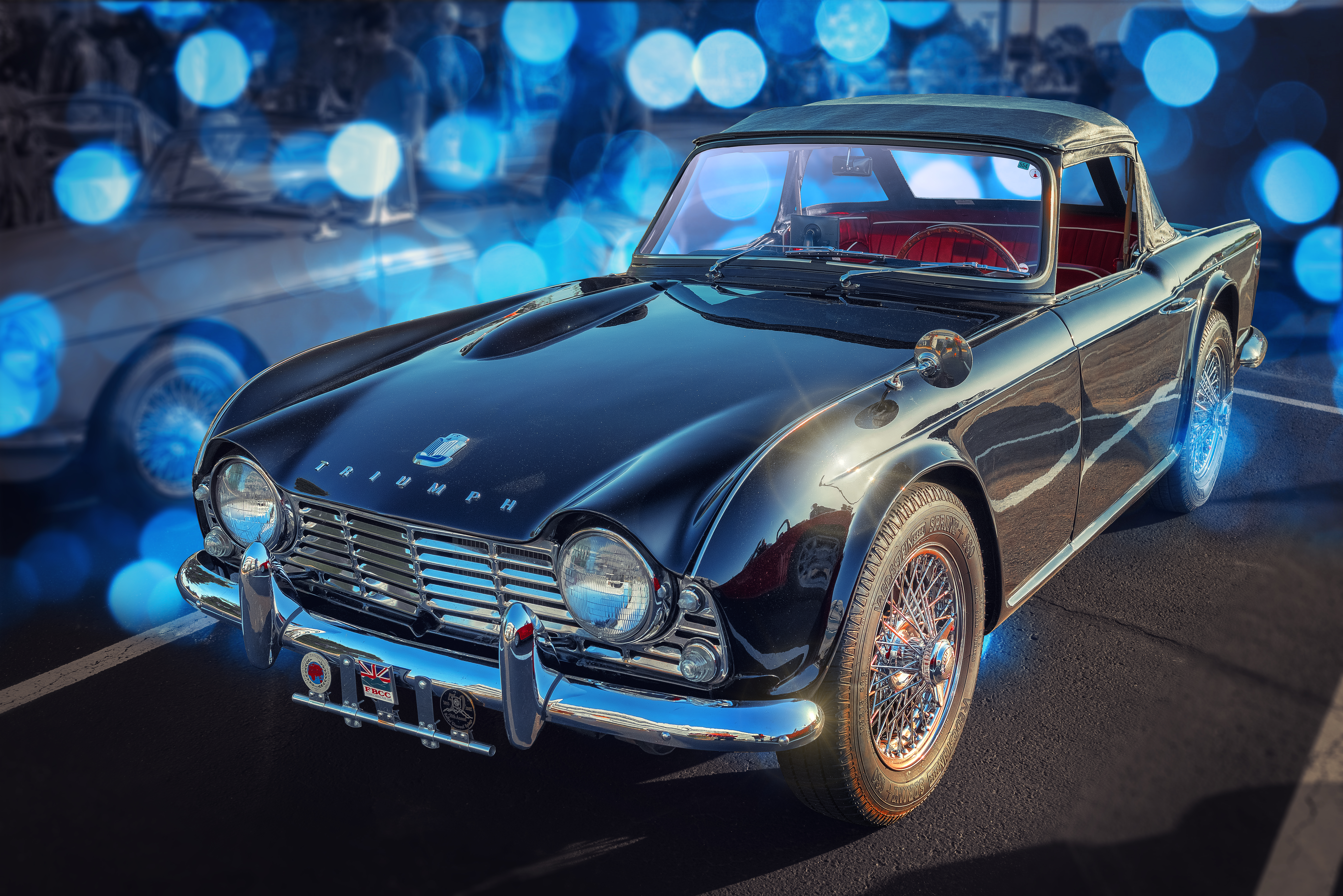 Wallpapers sports car Tr4 TR4 Triumph on the desktop