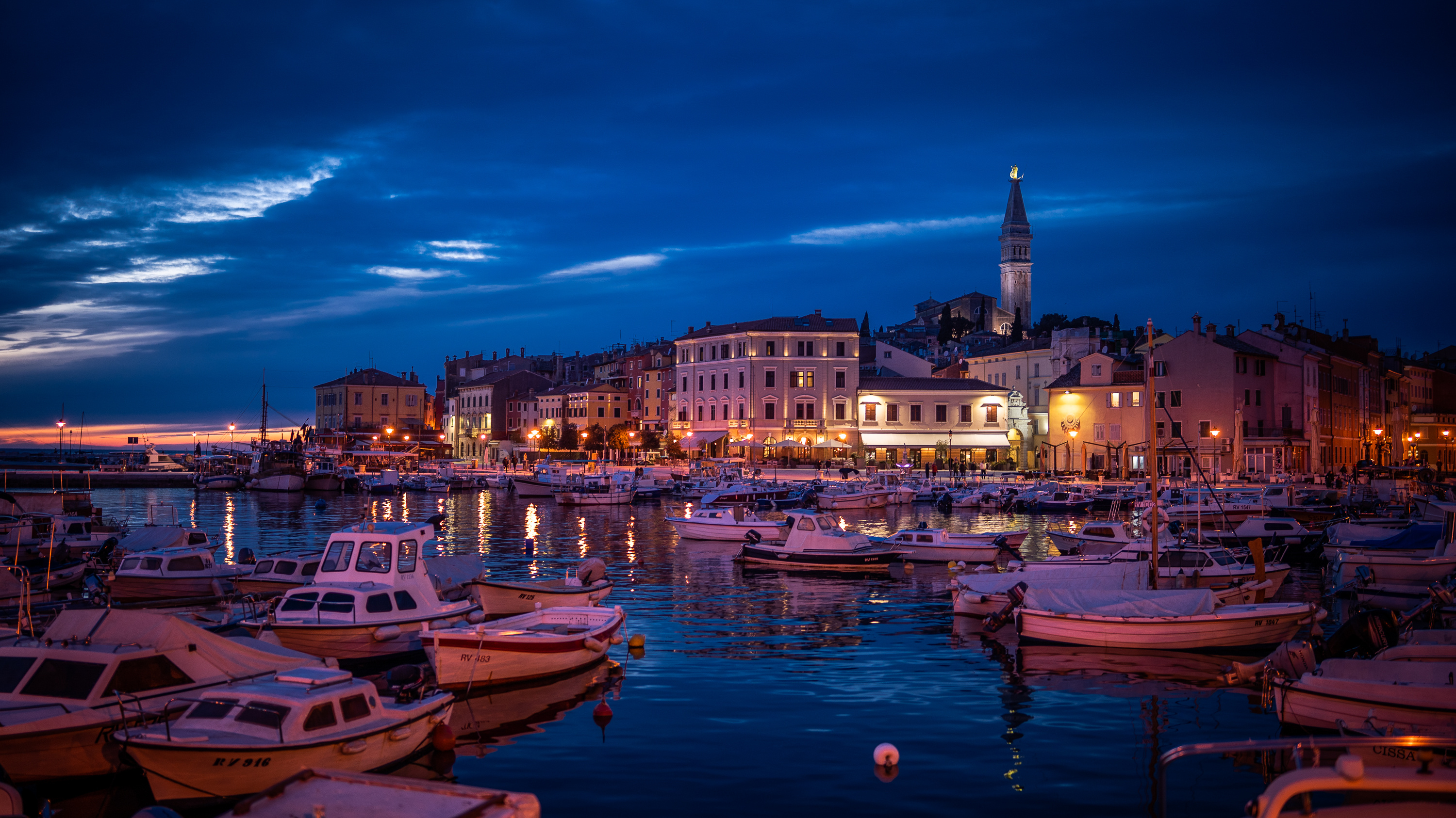 Wallpapers cities Croatia boats on the desktop