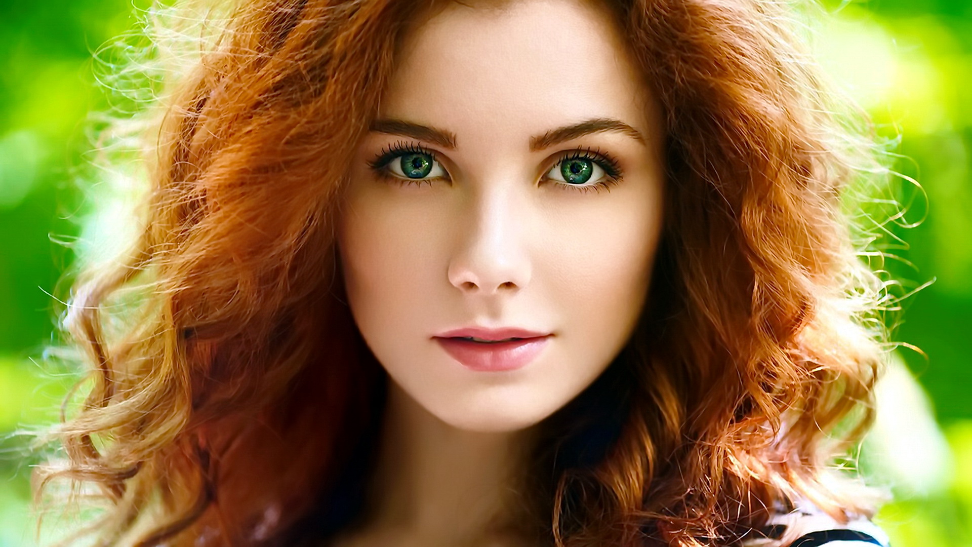 红发女孩的肖像