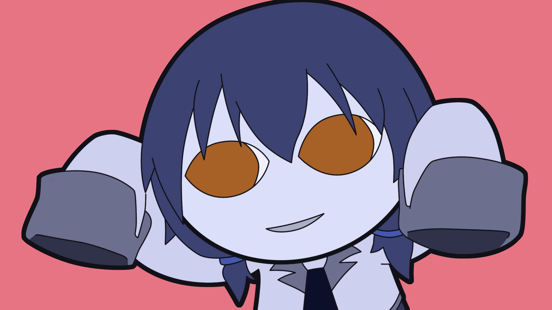 Wallpapers Monogatari Series simple background an anime on the desktop