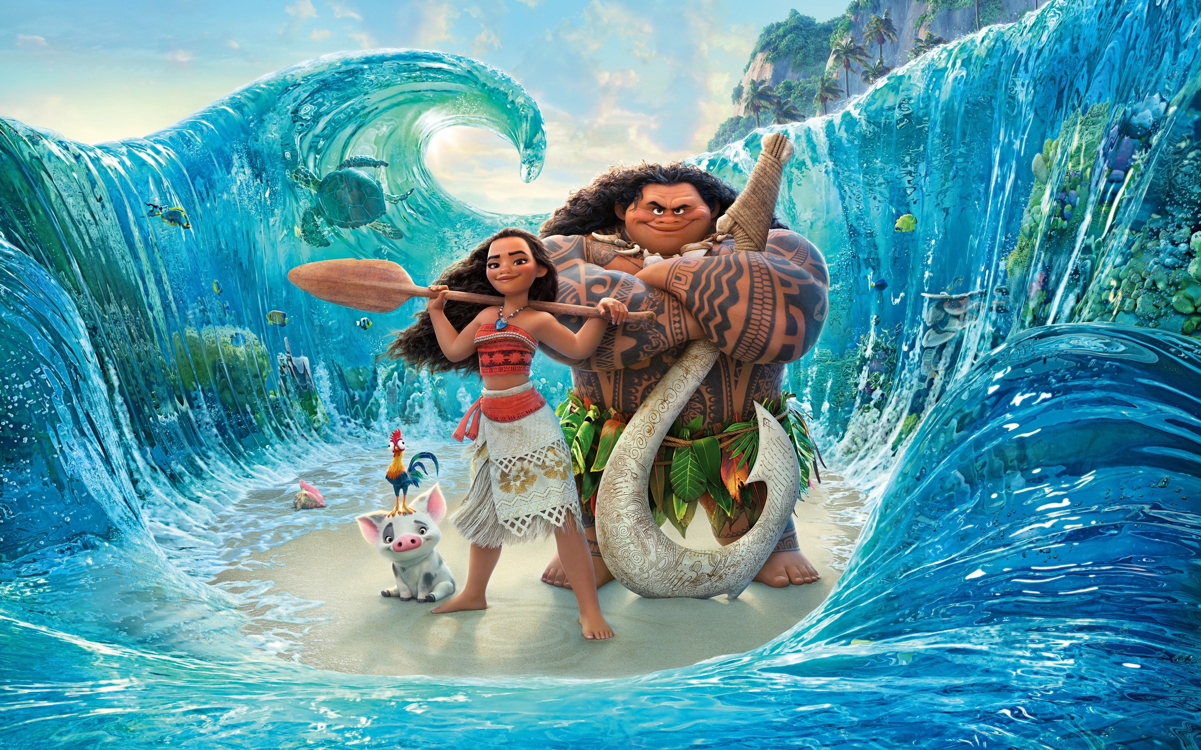 Wallpapers animation wallpaper moana walt disney on the desktop