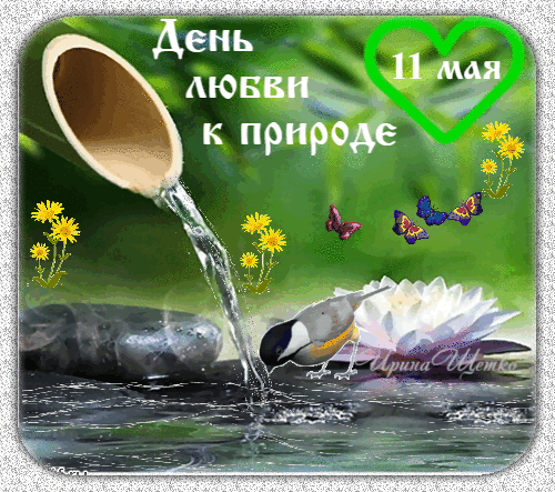 Открытка на тему день любви к природе праздники скачать бесплатно