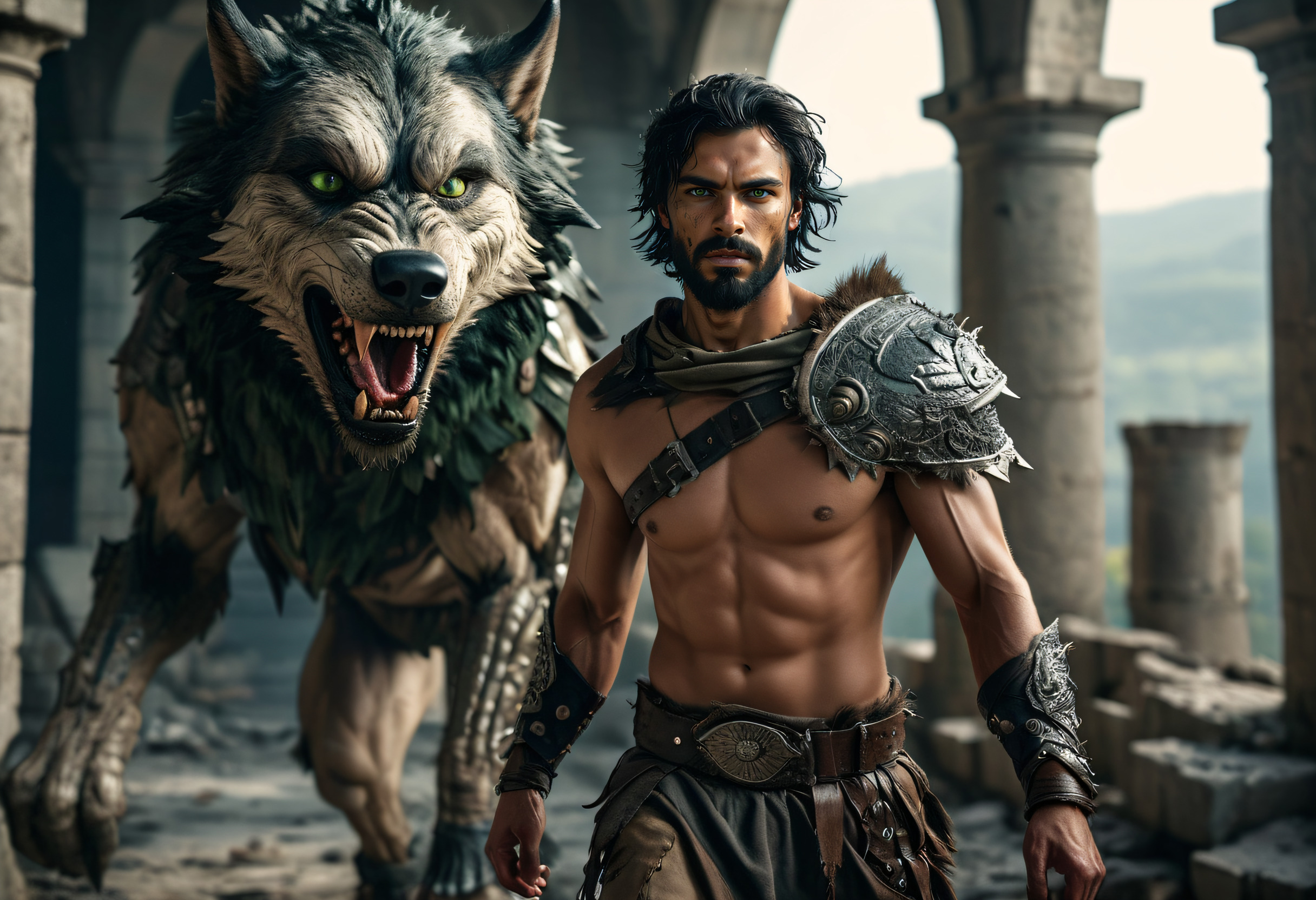 Ручной волк