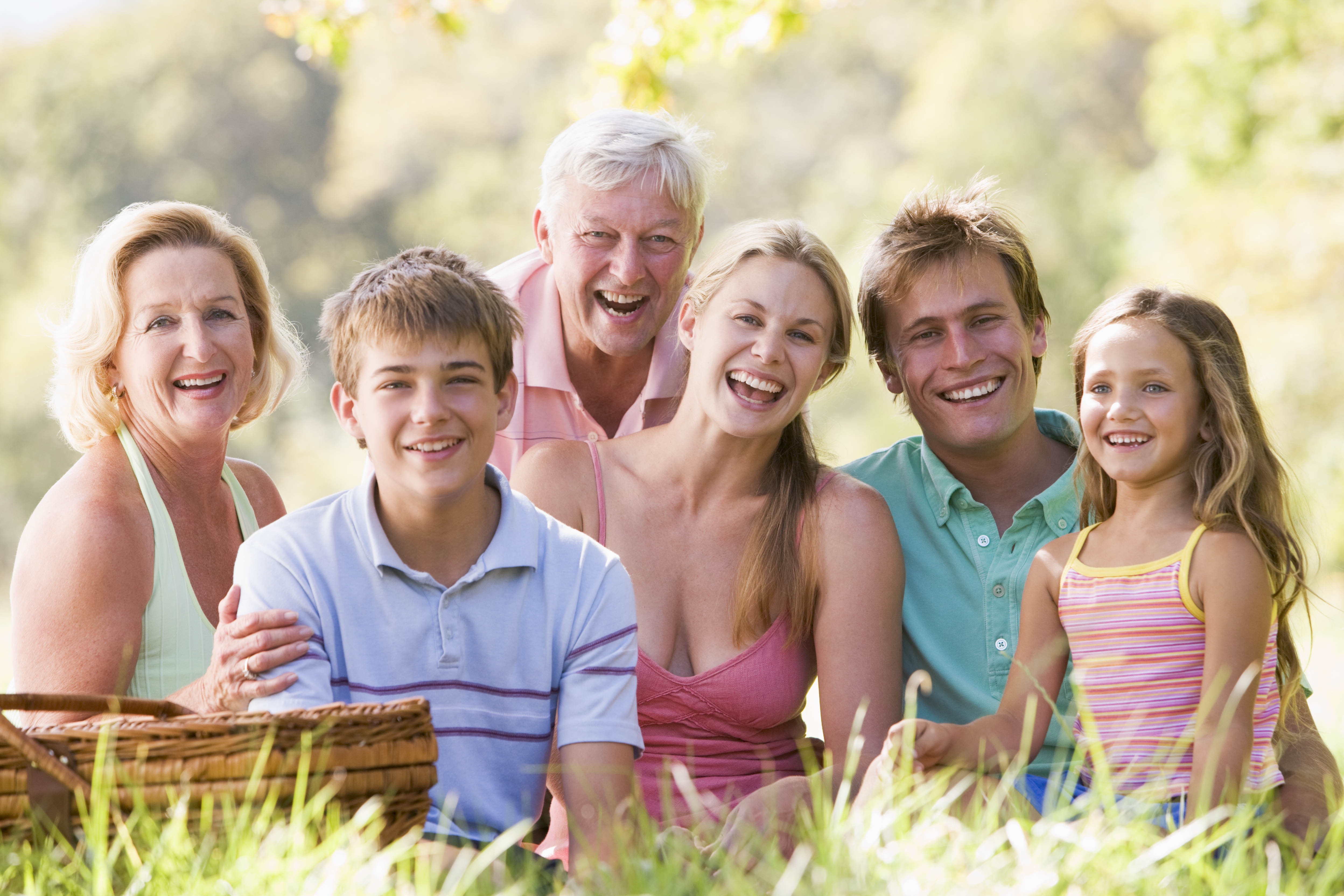 Wallpapers family nature picnic on the desktop