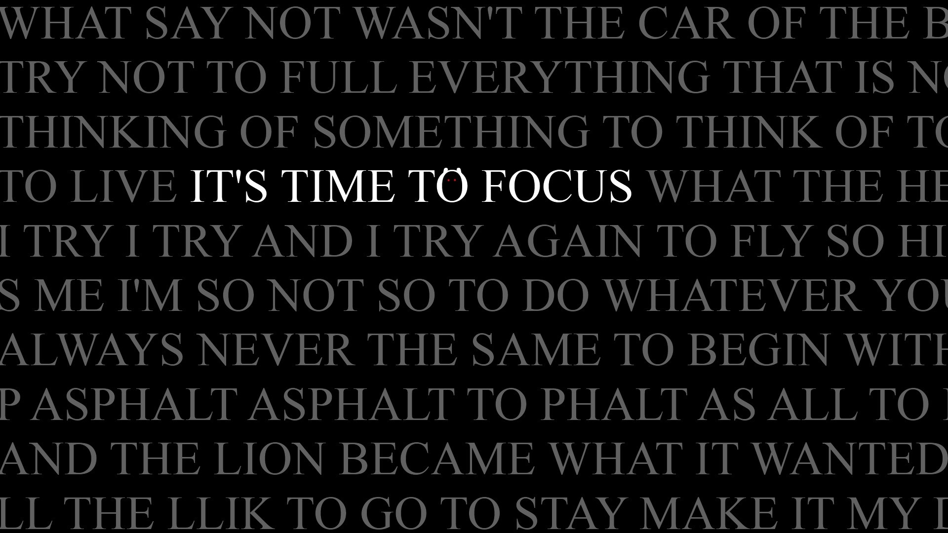 Wallpapers black coloring selective on the desktop