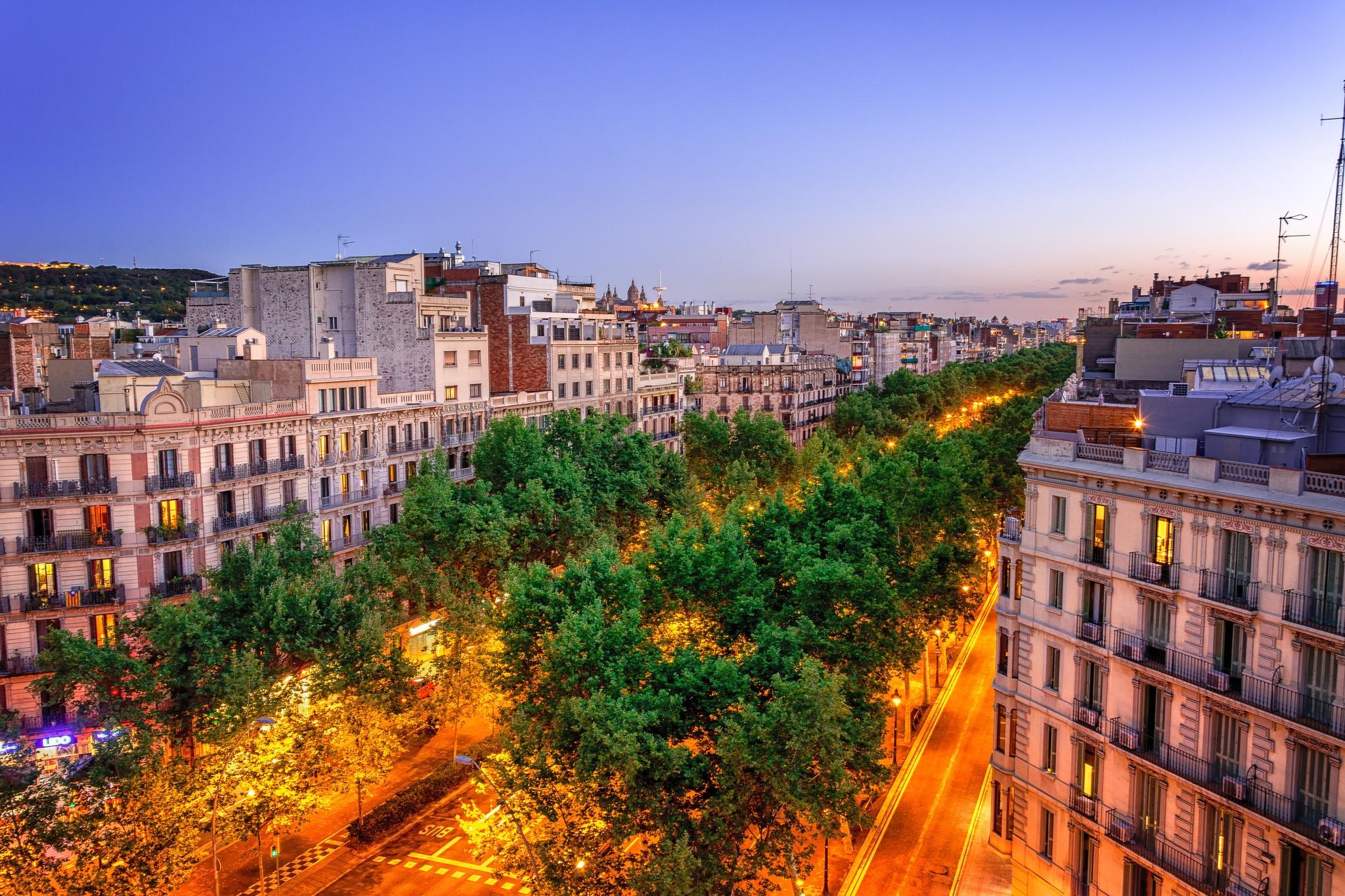 Wallpapers barcelona city Casanova hotel on the desktop