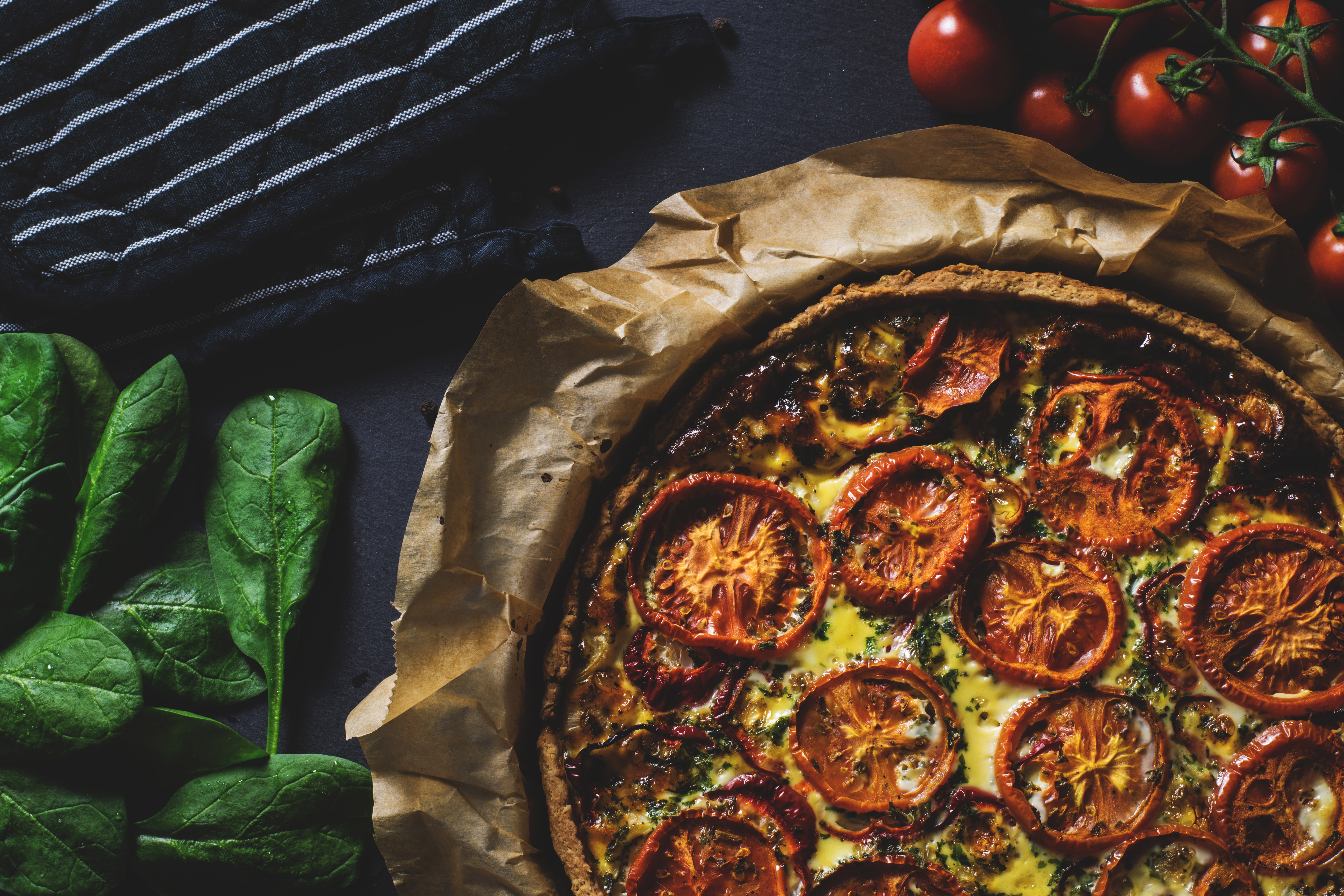 Crispy pizza
