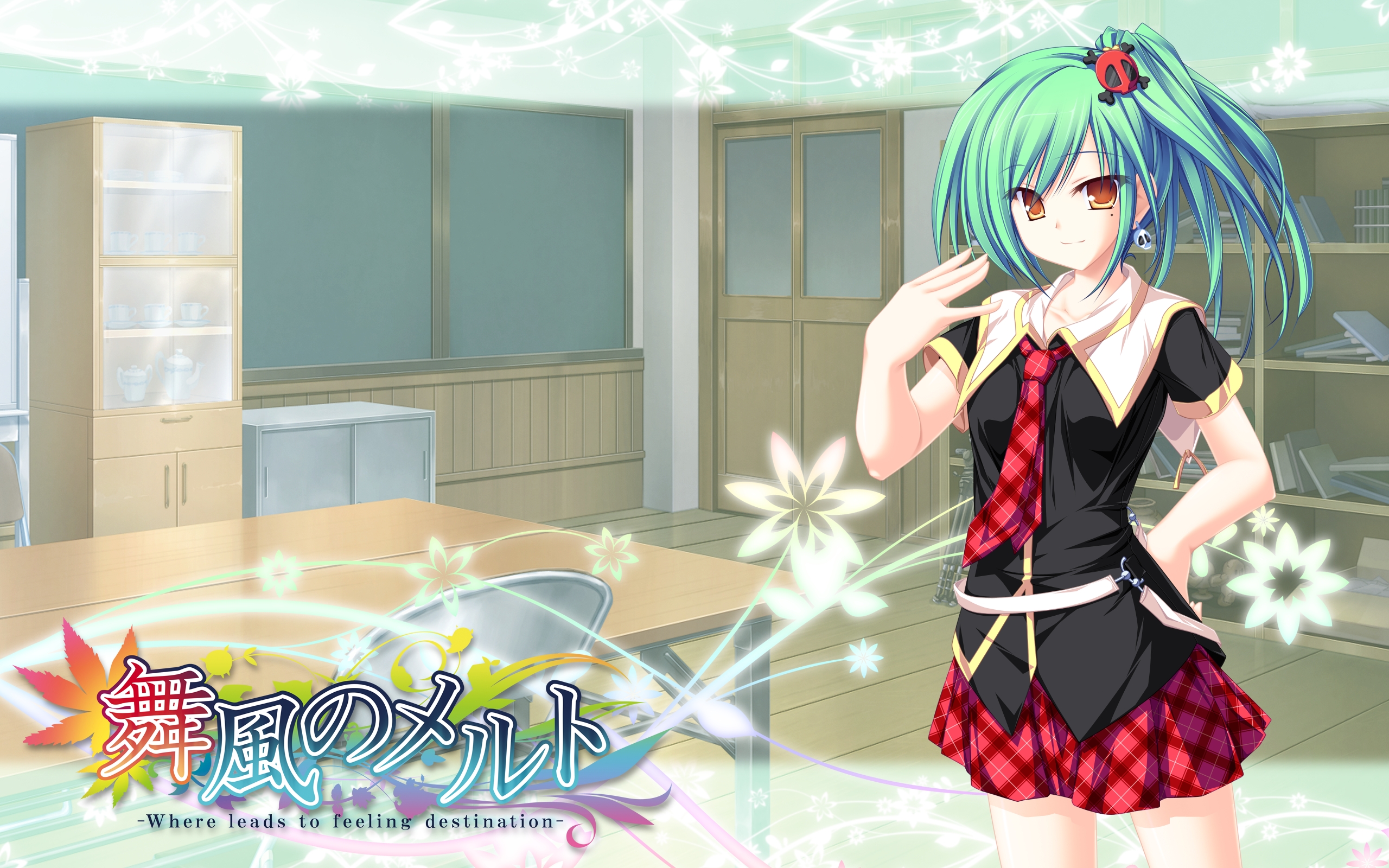 Wallpapers anime skirt tie on the desktop