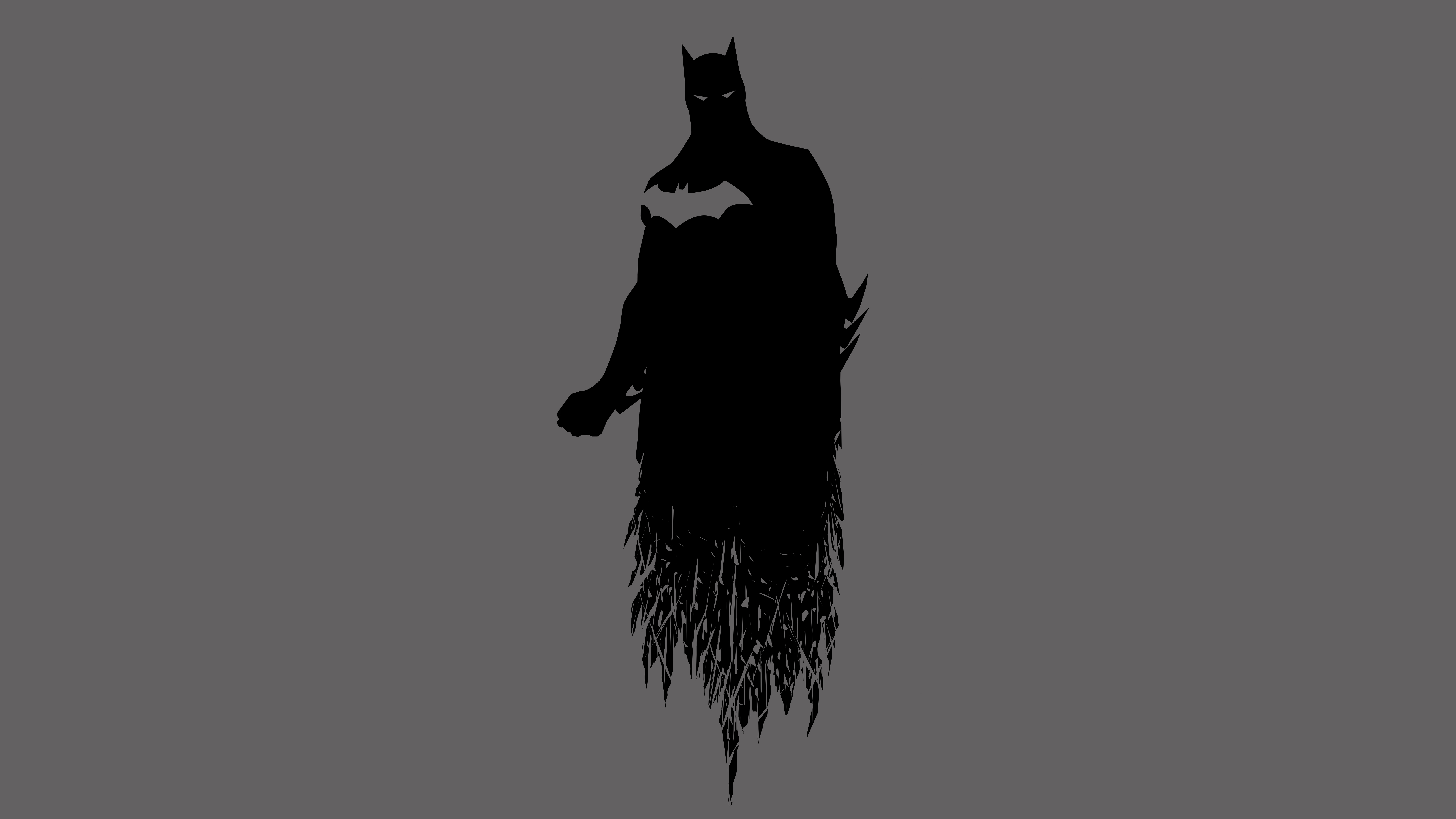 Wallpapers minimalism Batman DC Comics on the desktop