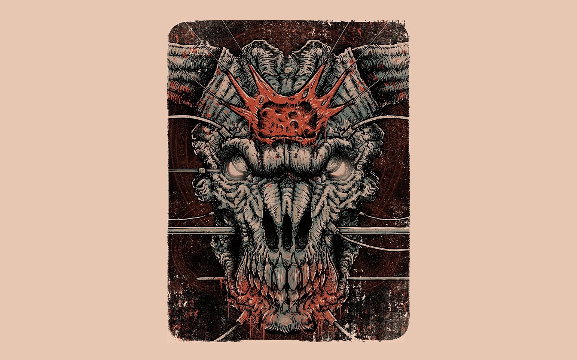 Wallpapers drawing illustration video games on the desktop