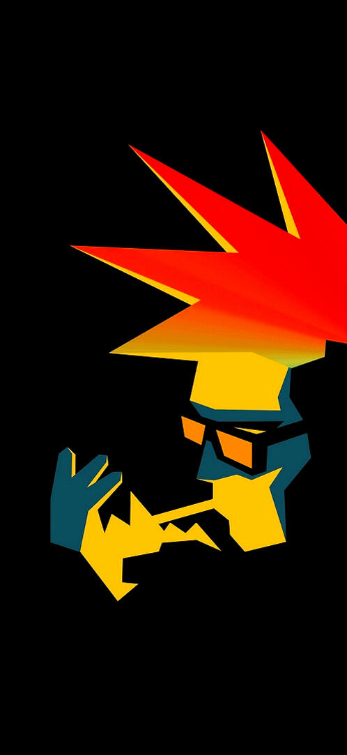 Бесплатное фото Рисунок голова панка